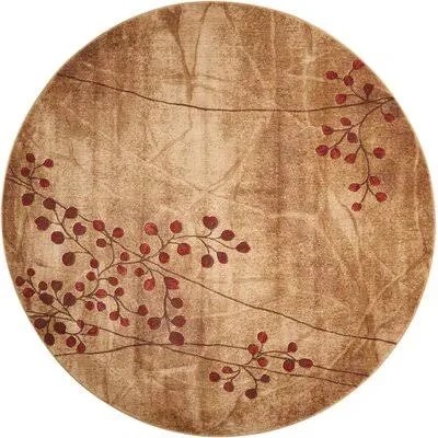 Smithtown Taupe Area Rug Andover Mills Rug Size: Round 3'IYMJPE_1GLX Smithtown Taupe Area Rug Andover Mills Rug Size: Round 3'IYMJPE_1GLX