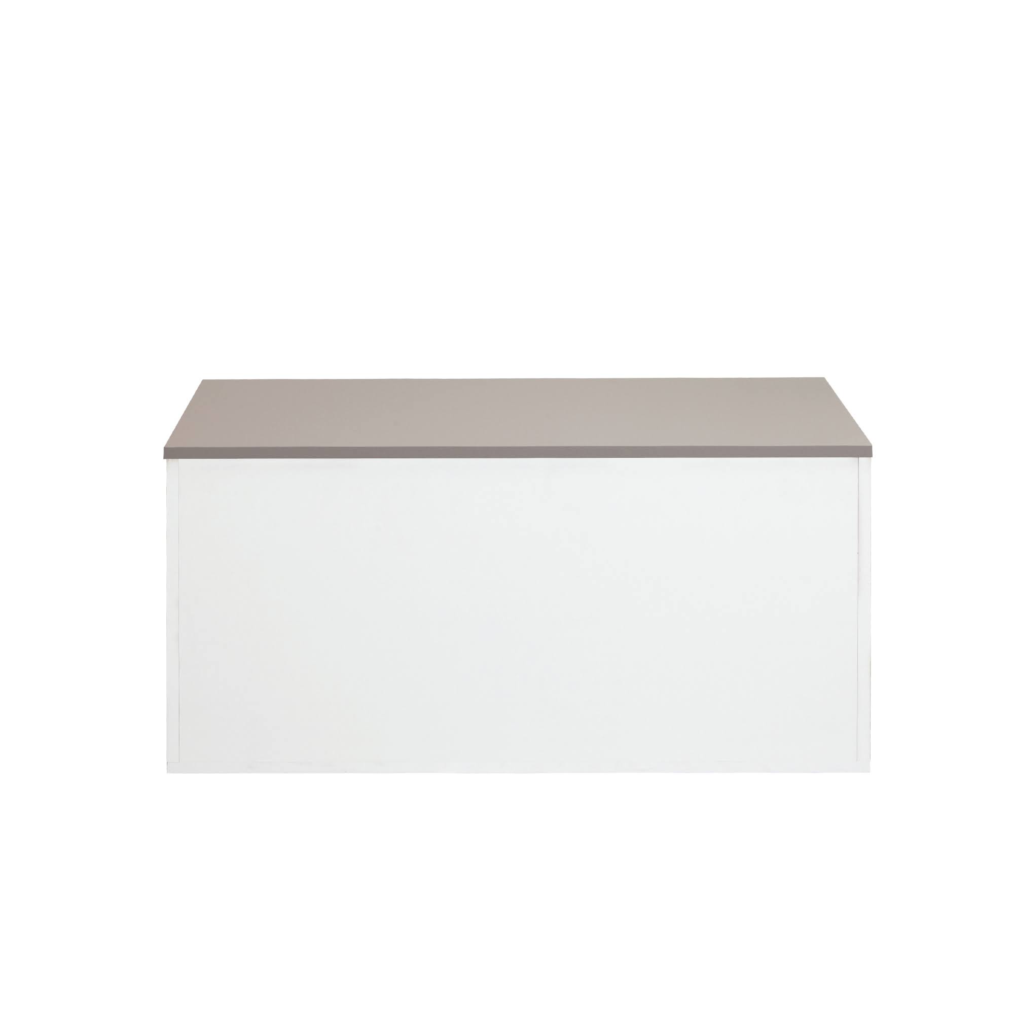 Symbiosis Knight Shoe Storage Bench, White / Z145EI_IYCI