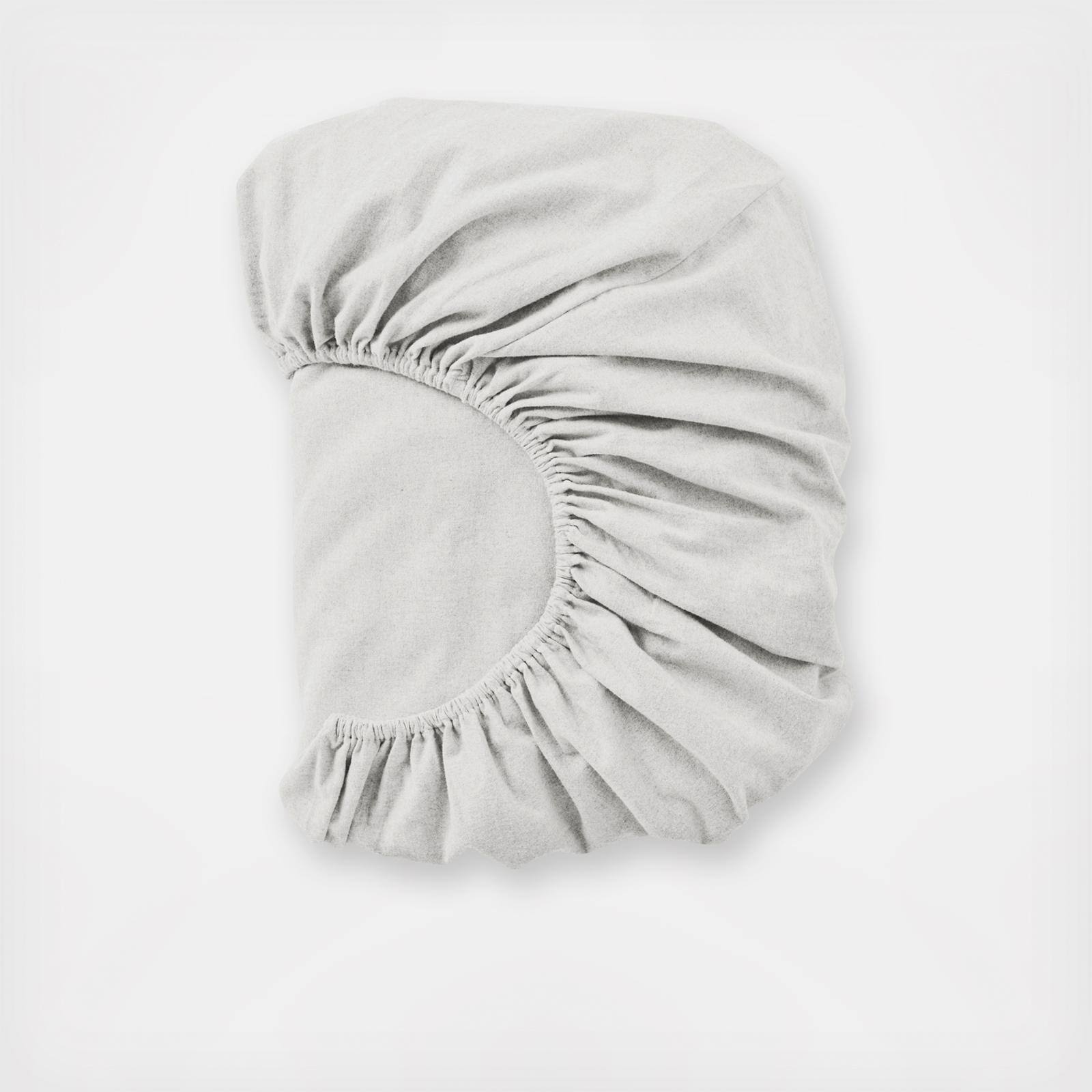 Coyuchi Cloud Brushed Organic Flannel Fitted Sheet - Alpine XGHGUF_FBZB Coyuchi Cloud Brushed Organic Flannel Fitted Sheet - Alpine XGHGUF_FBZB