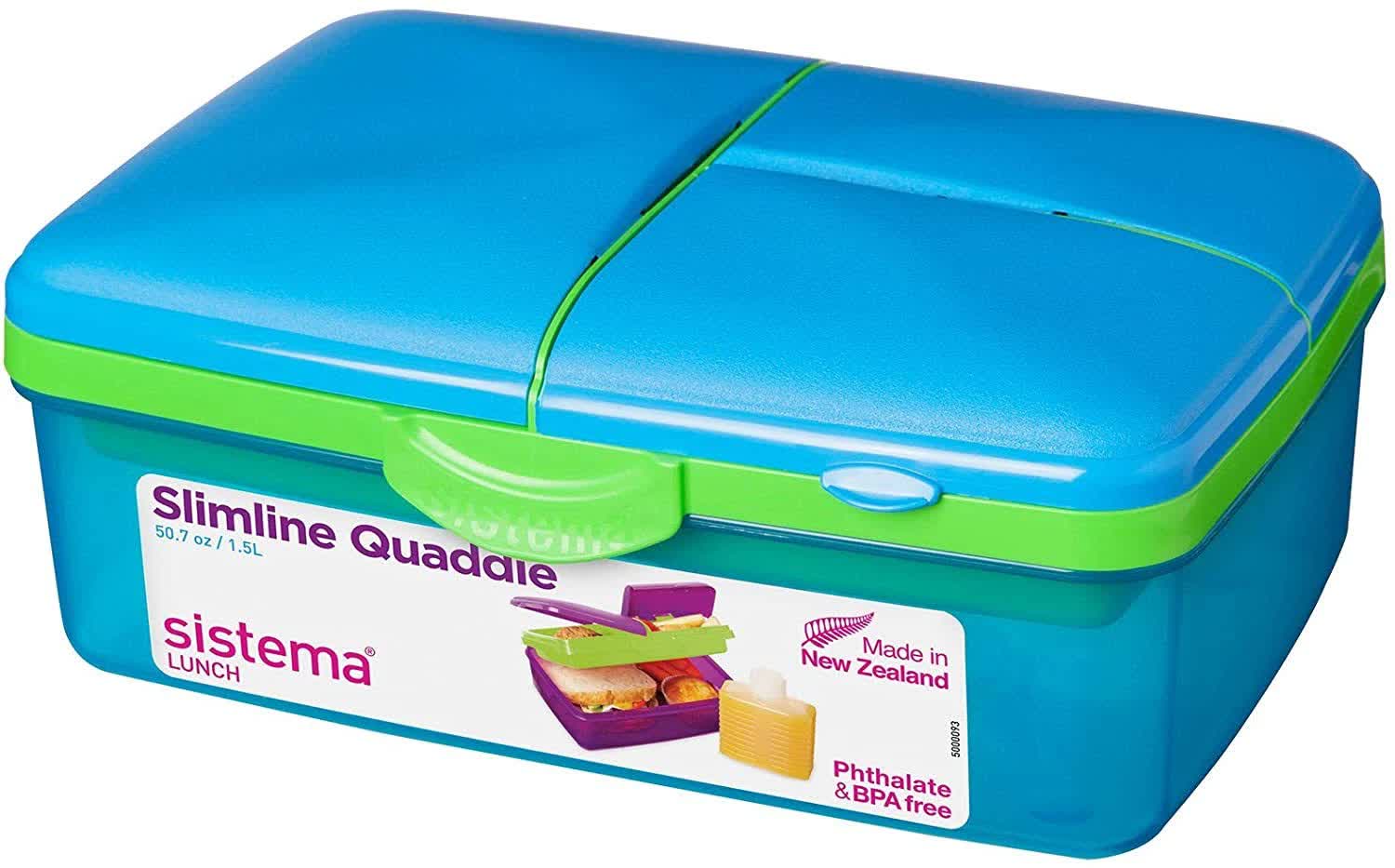 Sistema Lunch Slimline Quaddie, 1.5 L - Blue/C76AZQ_C5IS