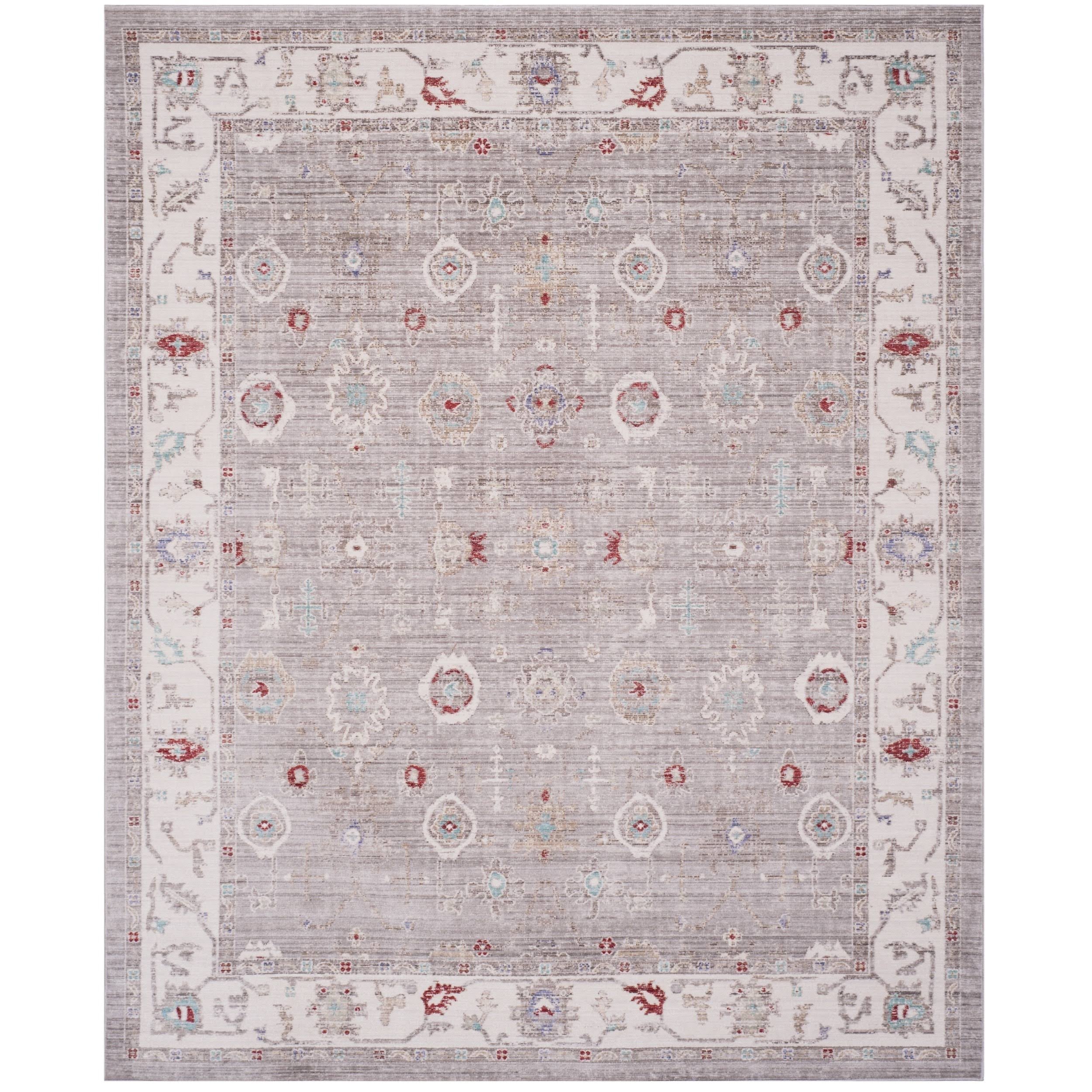 Safavieh WDS313T Windsor Light Grey / Ivory Area Rug - 9' x 13' YNCQLS_P2YD Safavieh WDS313T Windsor Light Grey / Ivory Area Rug - 9' x 13' YNCQLS_P2YD