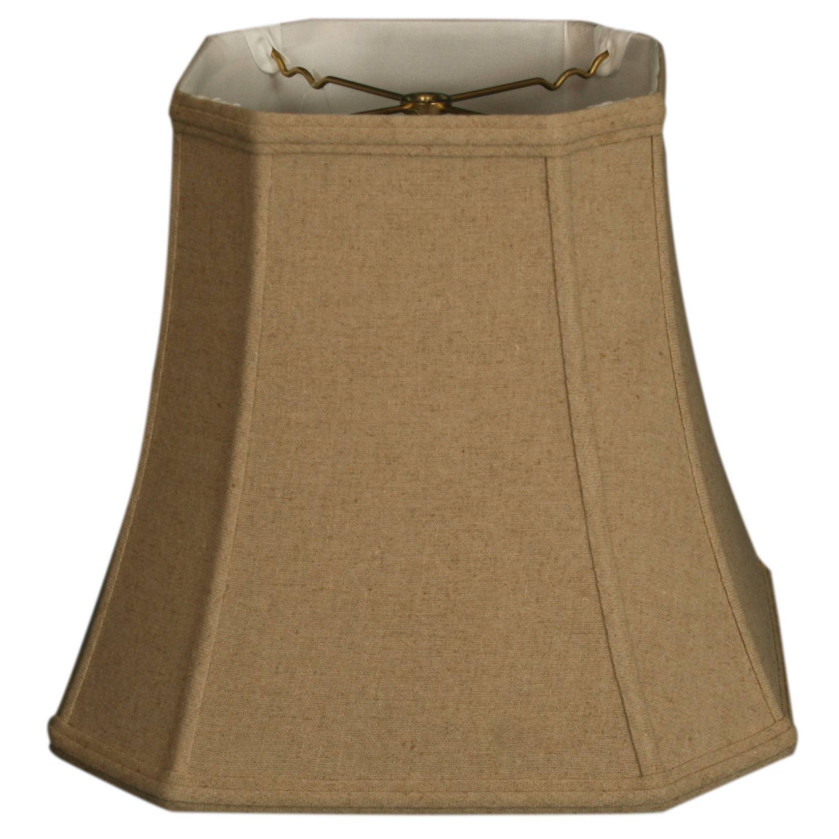 Royal Designs Square Cut Corner Basic Lamp Shade, Linen Cream, 9 x 14 x 12.5 - W5CRCD_MIBQ Royal Designs Square Cut Corner Basic Lamp Shade, Linen Cream, 9 x 14 x 12.5 - W5CRCD_MIBQ