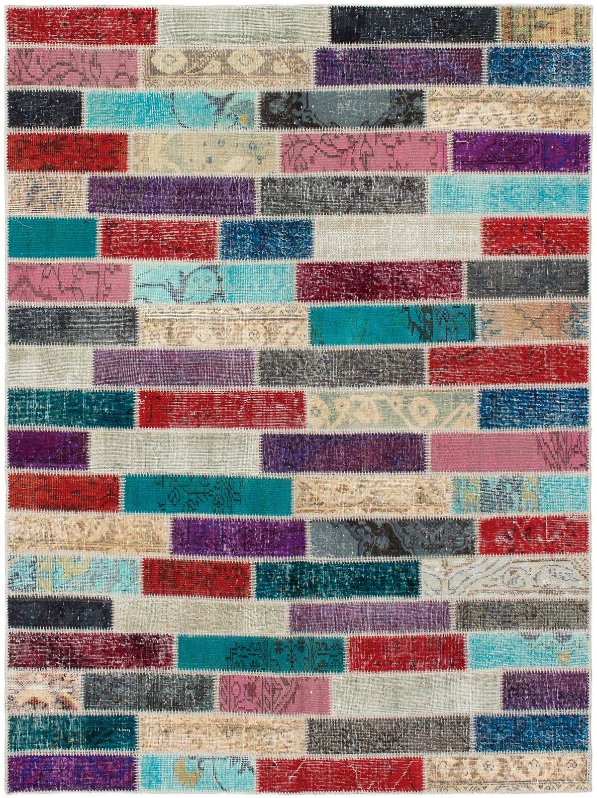 Hand-Knotted Color Transition Patch Grey, Purple Wool Rug 5'Z0XFHC_OZL3 Hand-Knotted Color Transition Patch Grey, Purple Wool Rug 5'Z0XFHC_OZL3