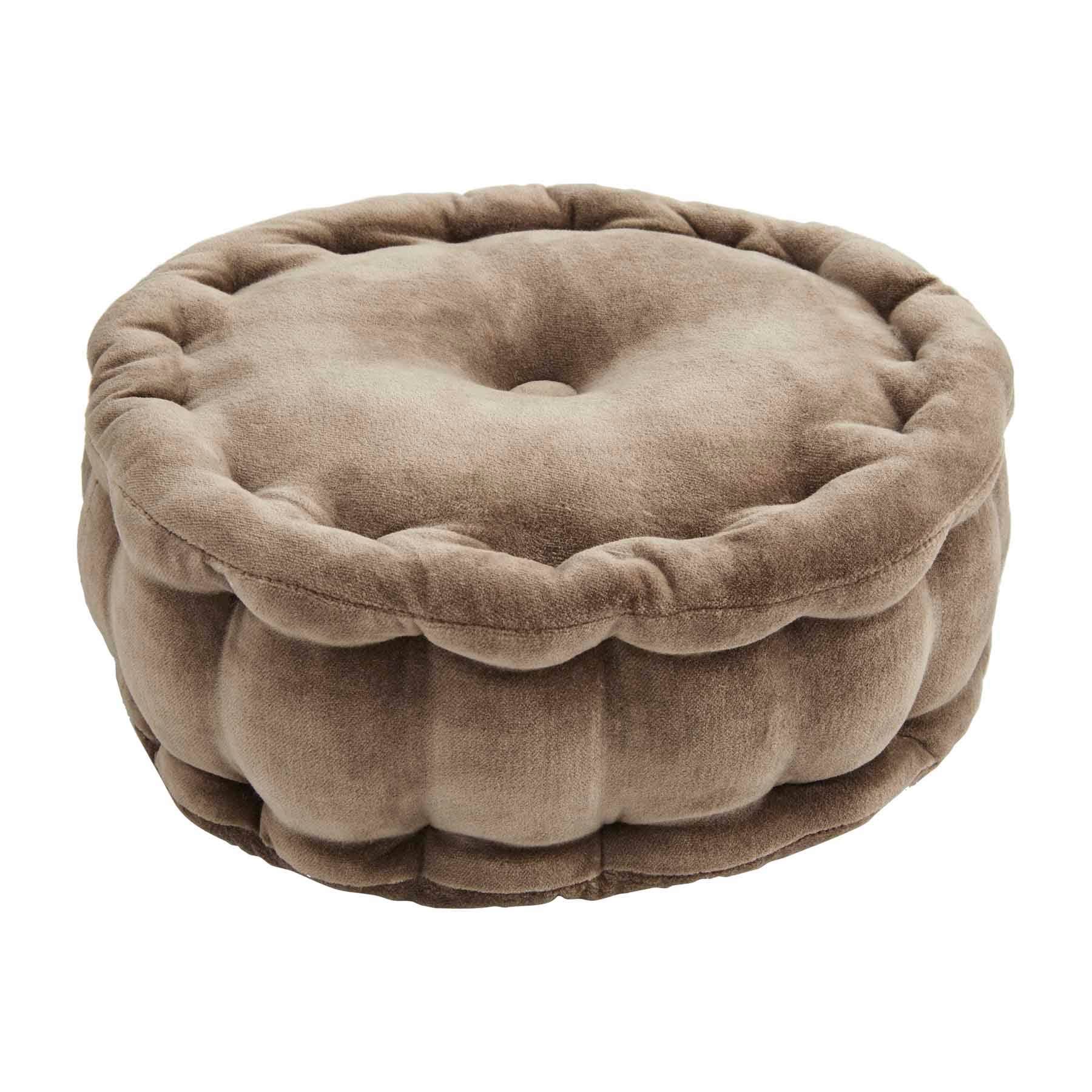 Mudpie Round Velvet Tufted Pillow EWCRY9_KK9N Mudpie Round Velvet Tufted Pillow EWCRY9_KK9N