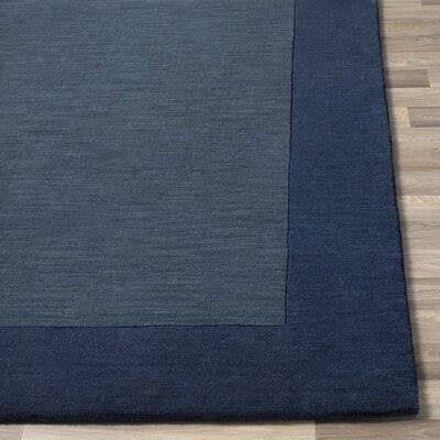 Bradley Handmade Flatweave Wool Navy/Dark Blue Rug Winston Porter Rug Size: Runner 2'6 BGIKQM_LAVR Bradley Handmade Flatweave Wool Navy/Dark Blue Rug Winston Porter Rug Size: Runner 2'6 BGIKQM_LAVR