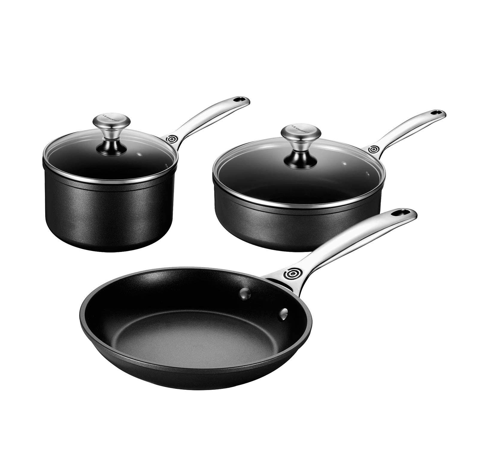 Le Creuset Toughened Nonstick Pro Cookware Set - 5-MTY9UY_TVAQ Le Creuset Toughened Nonstick Pro Cookware Set - 5-MTY9UY_TVAQ