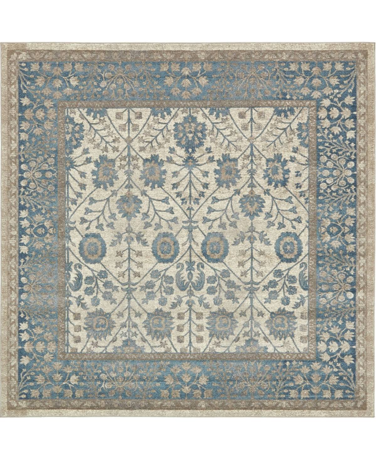 Unique Loom Gneis Salzburg Area Rug - 8' x 8' Square - SDW5JH_ZQA7 Unique Loom Gneis Salzburg Area Rug - 8' x 8' Square - SDW5JH_ZQA7
