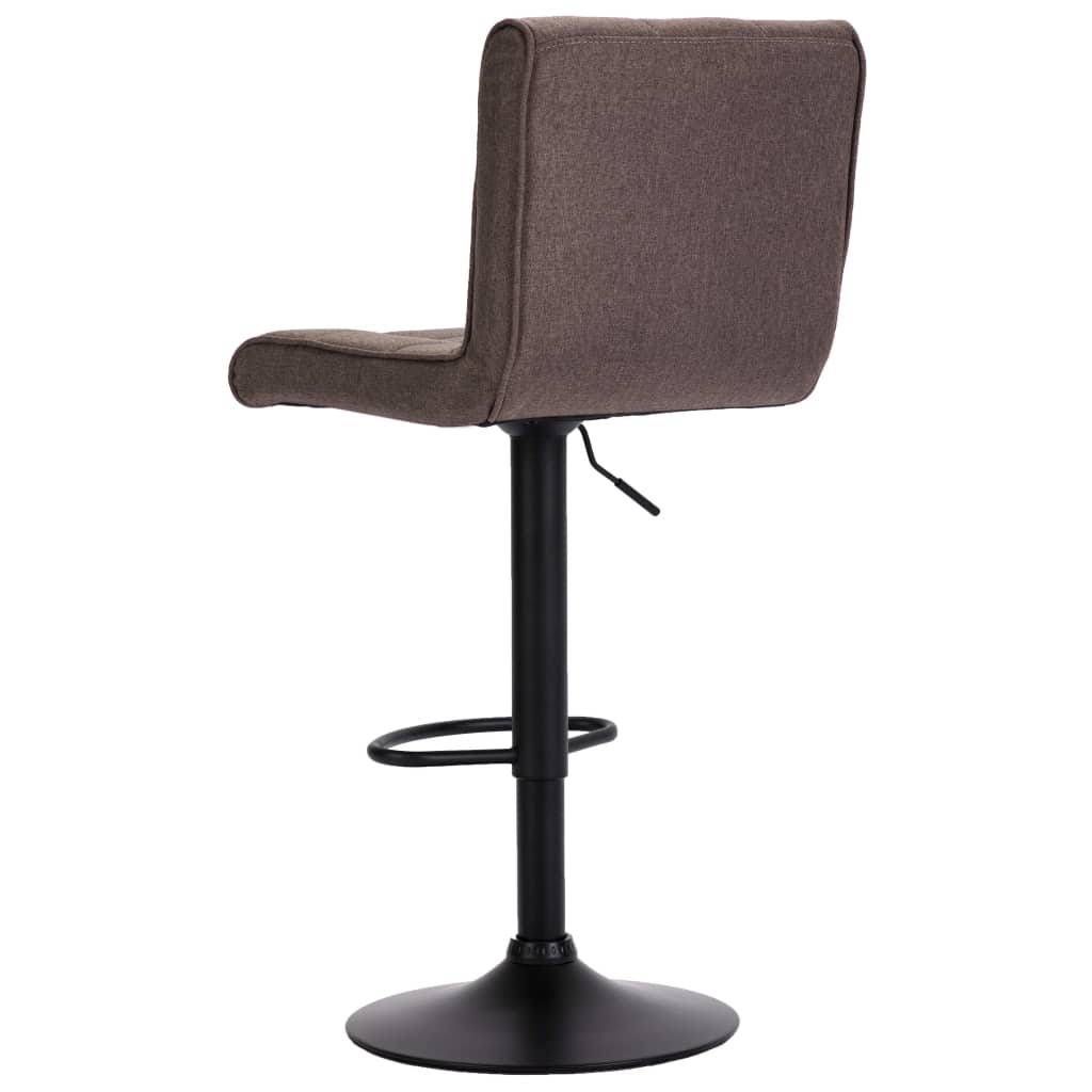 vidaXL Bar Stool Taupe 0CXTZJ_9XSC vidaXL Bar Stool Taupe 0CXTZJ_9XSC