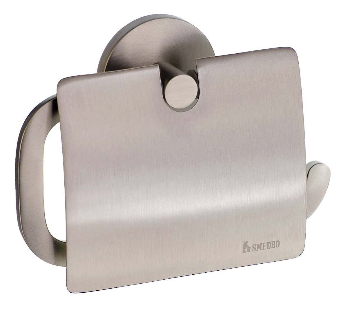 Smedbo Loft Toilet Paper Holder/Lid Brushed Nickel BRRBFH_GFSR Smedbo Loft Toilet Paper Holder/Lid Brushed Nickel BRRBFH_GFSR