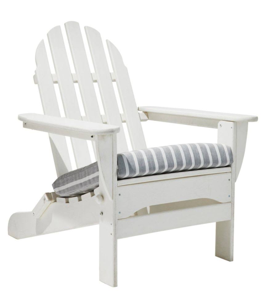 Casco Bay Adirondack Chair Seat CUSHION, Stripe Gray | L.L.RMLOSC_JSKW Casco Bay Adirondack Chair Seat CUSHION, Stripe Gray | L.L.RMLOSC_JSKW