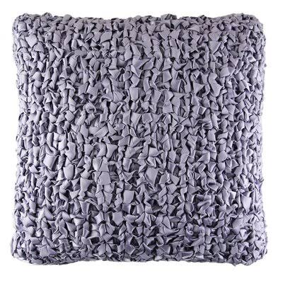 Ribbon Knit Square Pillow Cover Insert Ann Gish The Art of Home Color: GD5JGL_VYDS