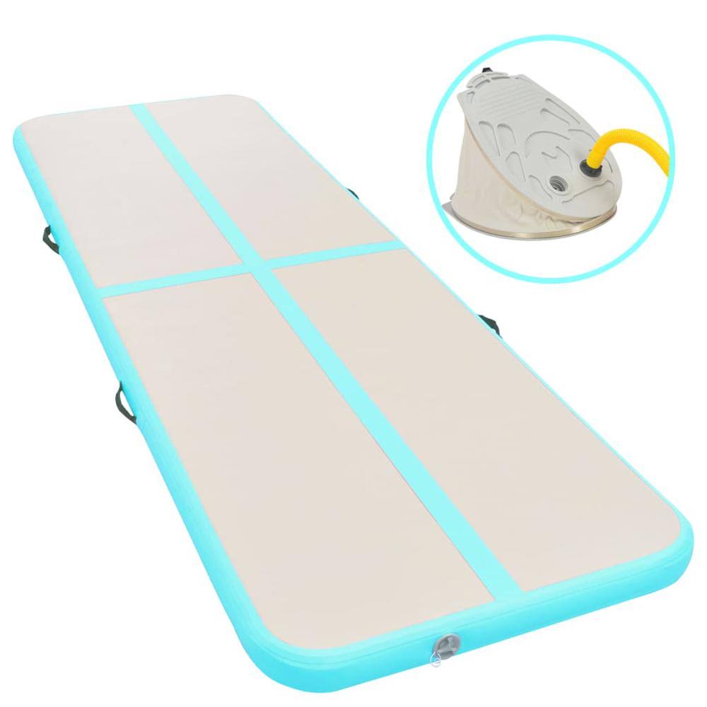 vidaXL Inflatable Gymnastics Mat with Pump 7FWPB4_LEGC vidaXL Inflatable Gymnastics Mat with Pump 7FWPB4_LEGC