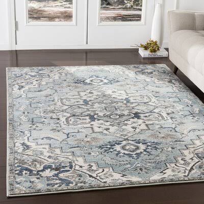 Adnaan Power Loom Navy/Gray Rug Charlton Home Rug Size Rectangle 7'3FPMUQ_EKTV Adnaan Power Loom Navy/Gray Rug Charlton Home Rug Size Rectangle 7'3FPMUQ_EKTV
