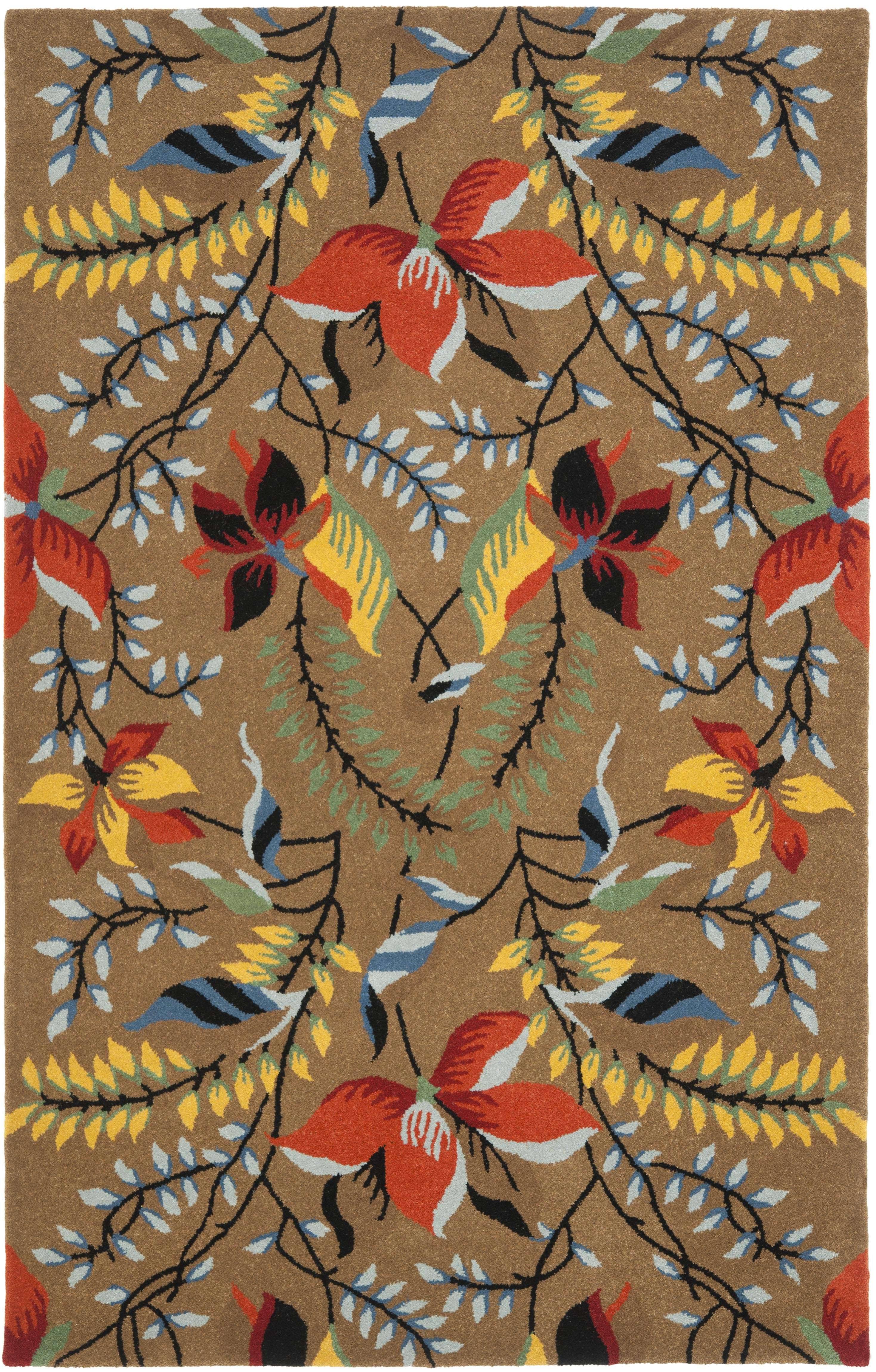 Safavieh Soho SOH771B Area Rug - Light Brown/Multi, Size 5 x 8 ft. IHME3Z_WC7U Safavieh Soho SOH771B Area Rug - Light Brown/Multi, Size 5 x 8 ft. IHME3Z_WC7U