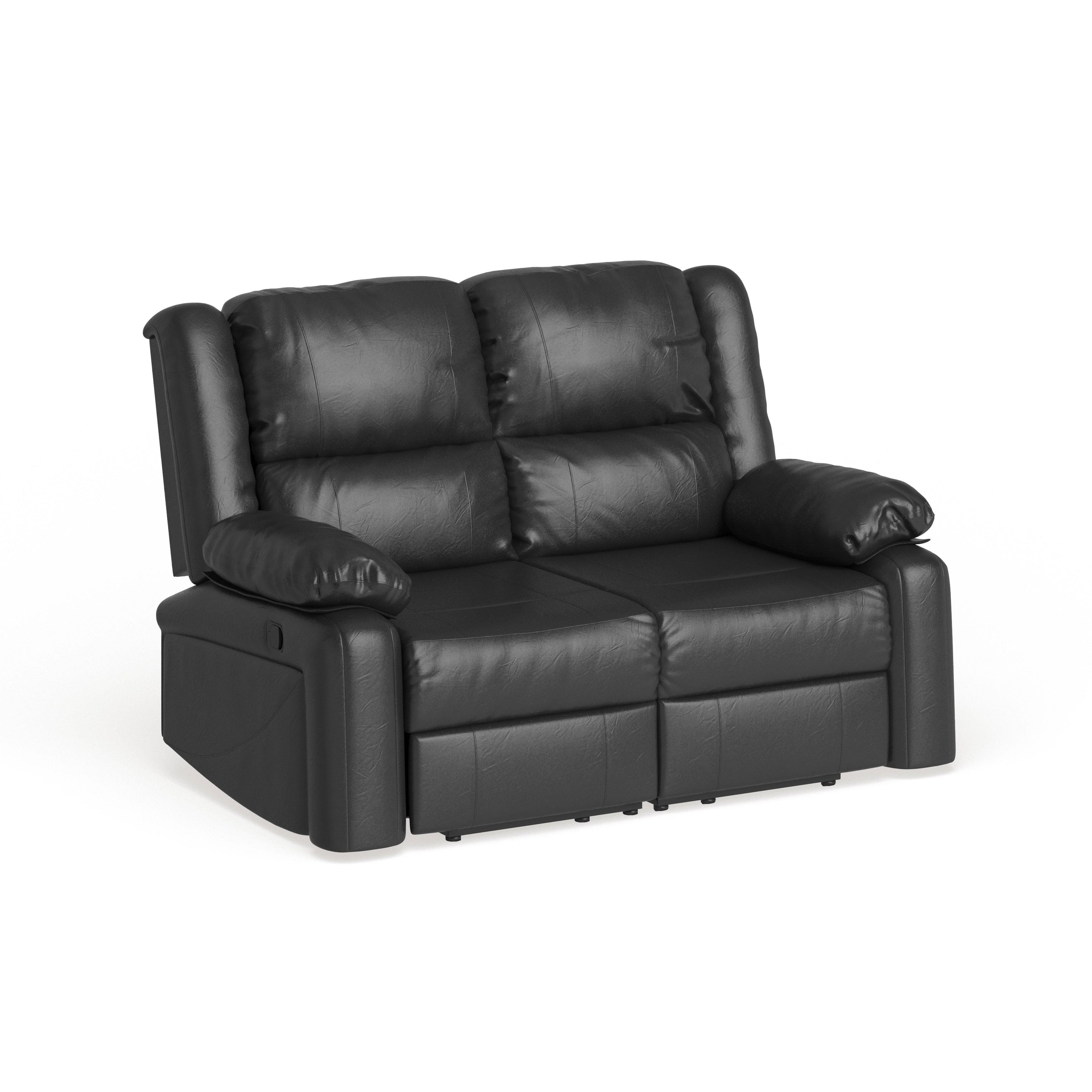 Loveseat with Two Built-in Recliners - 56  AFOZLH_0AOJ