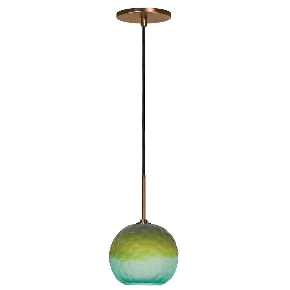 Jesco Lighting Evisage VI 1-Light Globe Pendant, Bronze P6LI2H_JOLJ Jesco Lighting Evisage VI 1-Light Globe Pendant, Bronze P6LI2H_JOLJ