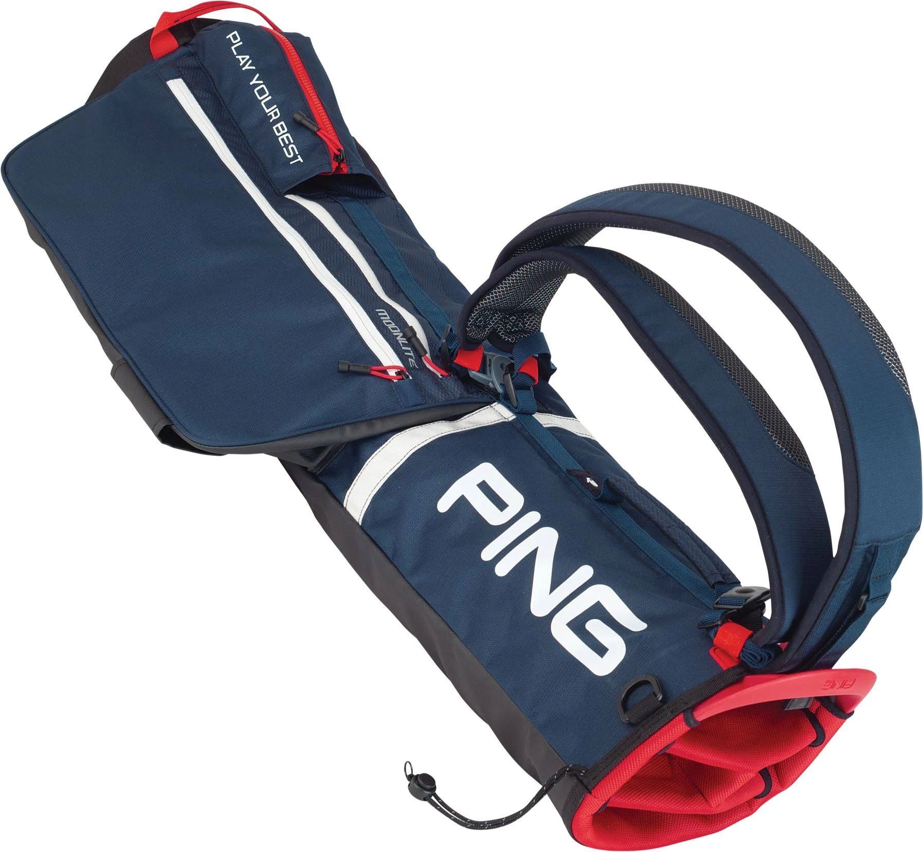 Ping Moonlite Carry Bag - Navy/White/E4U24P_C7C3 Ping Moonlite Carry Bag - Navy/White/E4U24P_C7C3