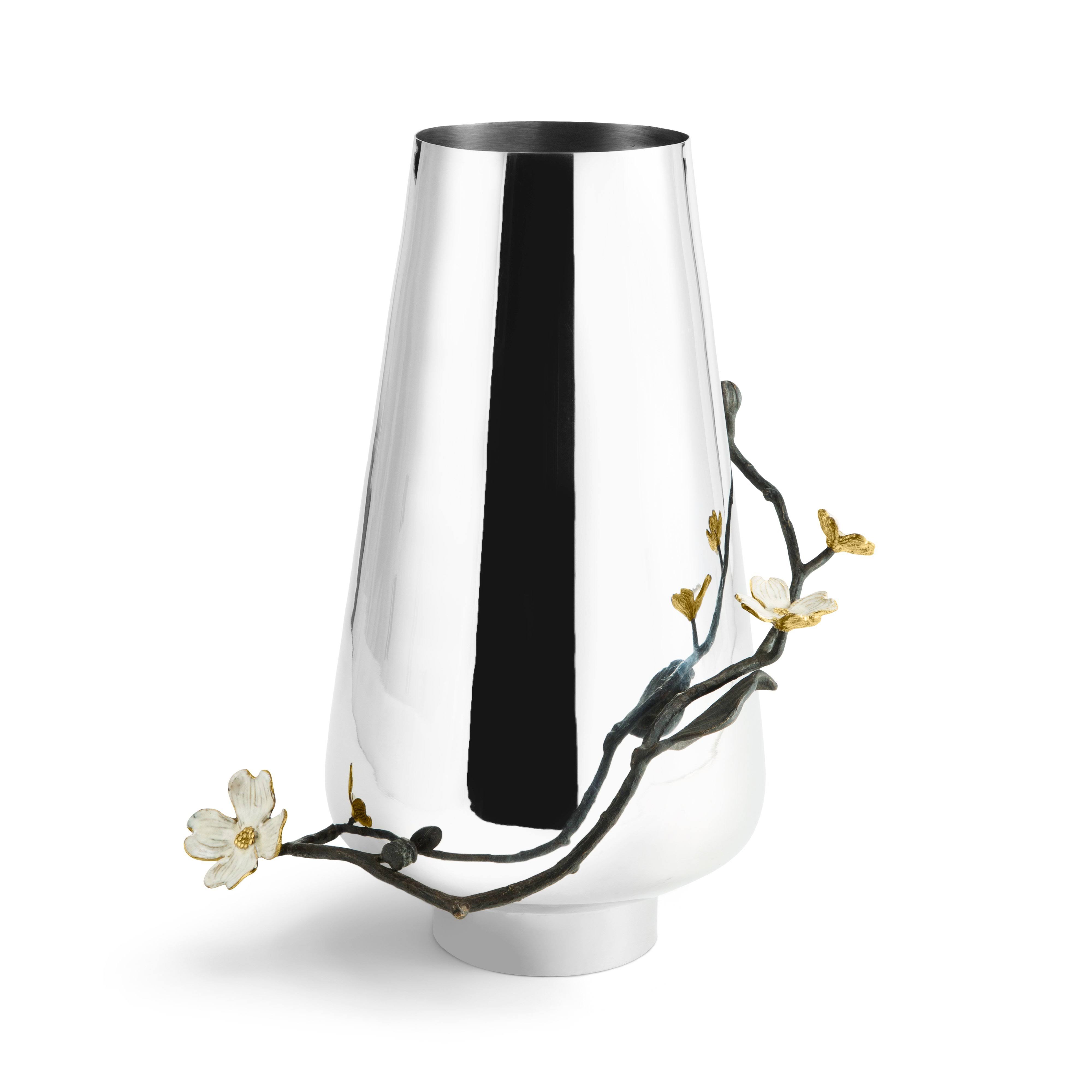 Michael Aram Dogwood Vase MAG9PL_V08W Michael Aram Dogwood Vase MAG9PL_V08W