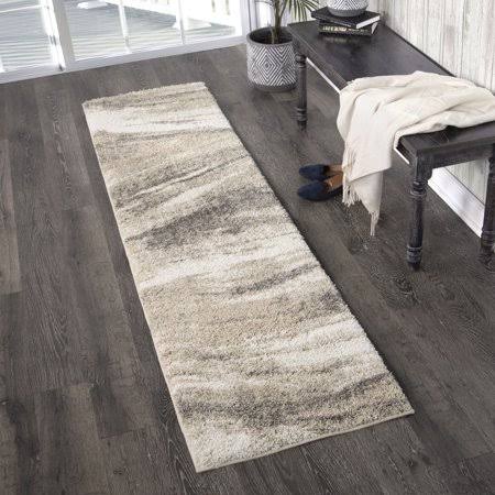 Orian Rugs Super Shag Sycamore Ivory Area Rug, Size 1'11 inch x 16' TDF4IX_YXNK