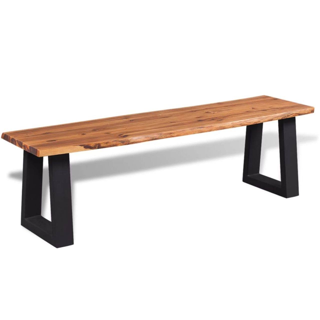 vidaXL Bench Solid Acacia Wood 57.FSKLFC_6YWA vidaXL Bench Solid Acacia Wood 57.FSKLFC_6YWA