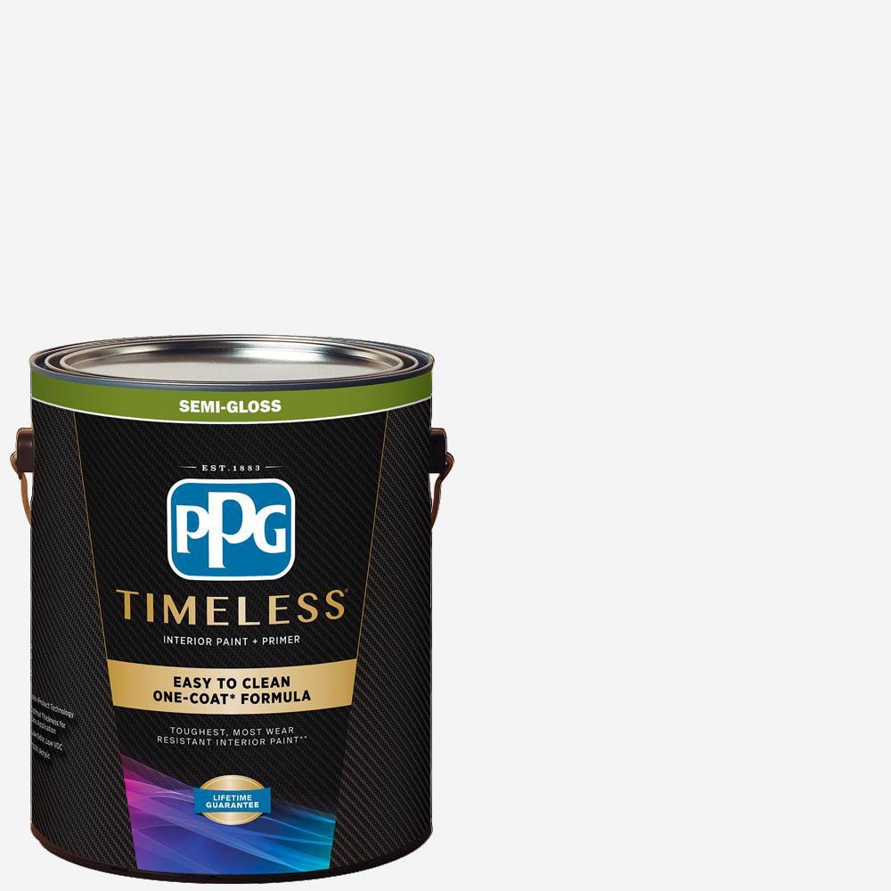 1 gal. Pure White/Base 1 Semi-Gloss Interior Paint with WYC6YU_OTAN 1 gal. Pure White/Base 1 Semi-Gloss Interior Paint with WYC6YU_OTAN