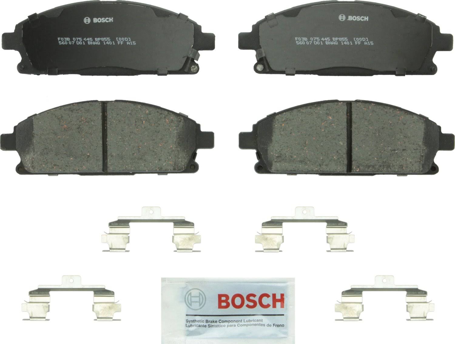 Bosch BP855 QuietCast Premium Disc Brake Pad 4KMDG5_0ZOP Bosch BP855 QuietCast Premium Disc Brake Pad 4KMDG5_0ZOP