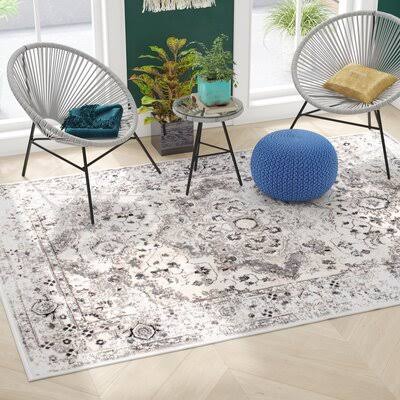 Alize Oriental Gray Area Rug Andover Mills Rug Size Rectangle 6'EFNBW5_HQBZ Alize Oriental Gray Area Rug Andover Mills Rug Size Rectangle 6'EFNBW5_HQBZ