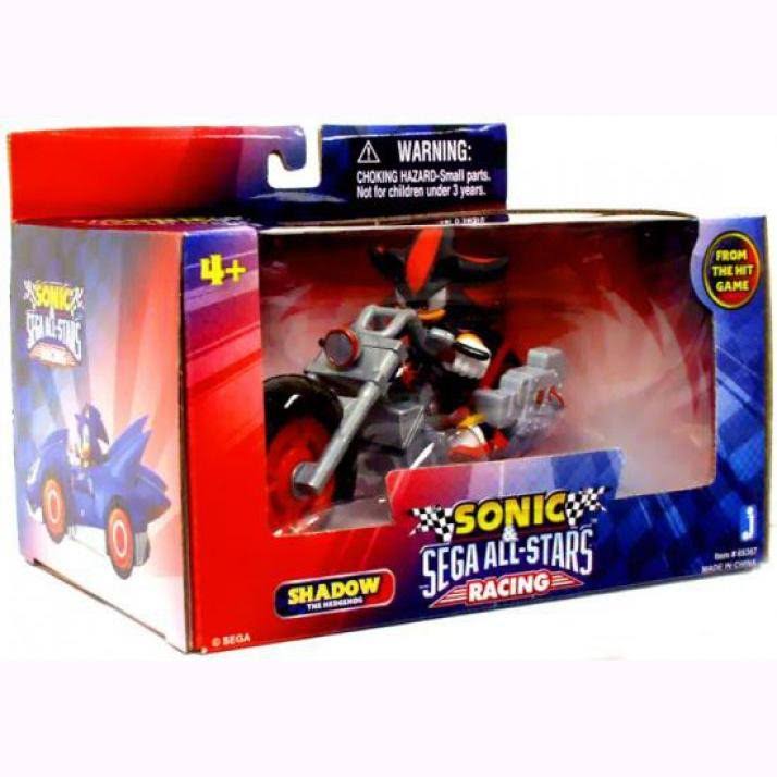 Sega Sonic Allstars Racing Vehicle with 3.5 inch Figure Shadow with Dark SXU3VD_VM9X Sega Sonic Allstars Racing Vehicle with 3.5 inch Figure Shadow with Dark SXU3VD_VM9X