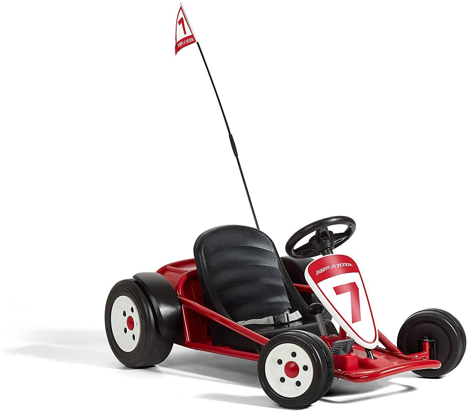Radio Flyer Ultimate Go-Kart, 24 Volt Outdoor Ride on U22HMQ_QGSV
