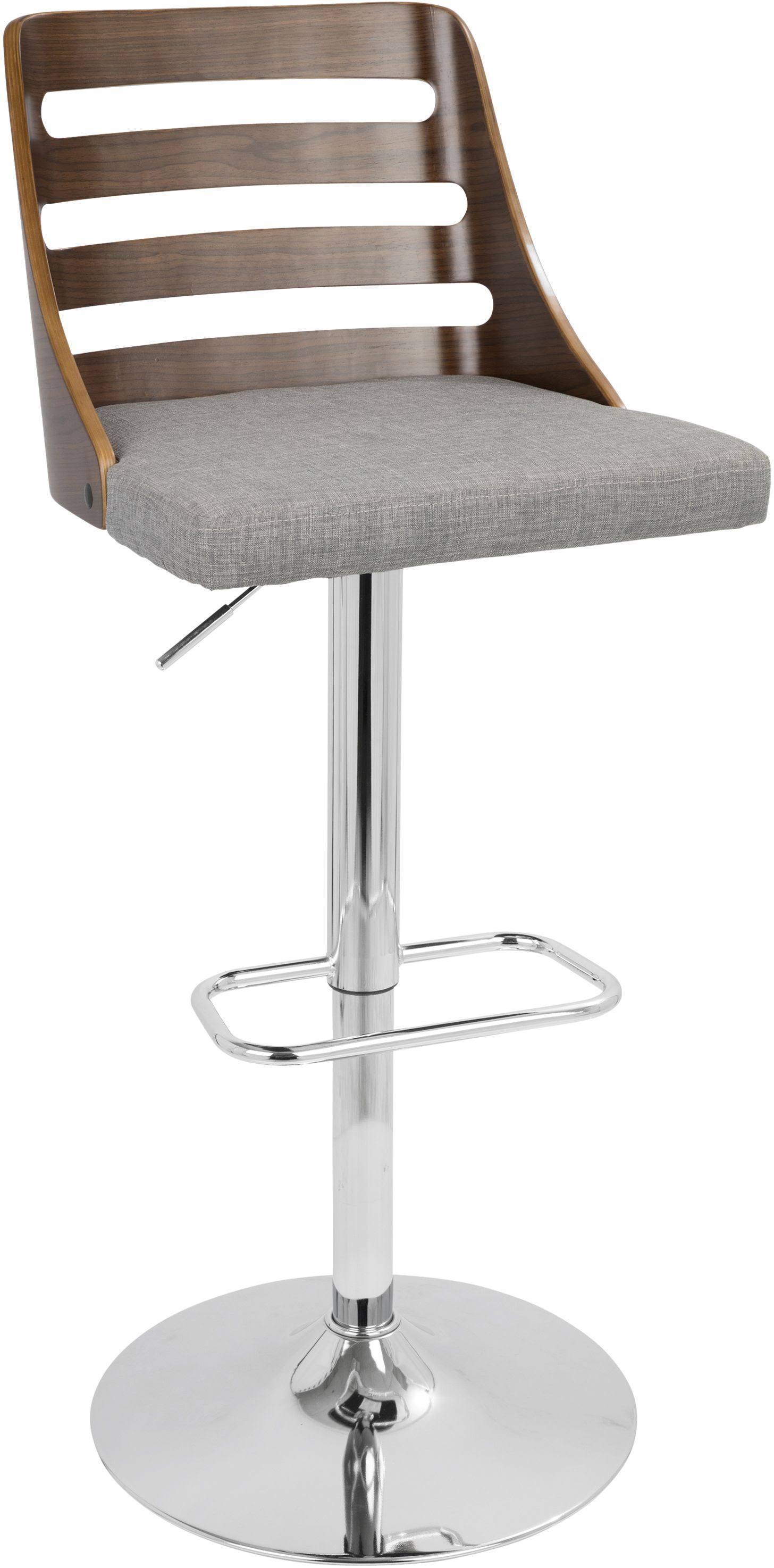 LumiSource Trevi Walnut and Grey Adjustable KH0EMN_7YMP LumiSource Trevi Walnut and Grey Adjustable KH0EMN_7YMP