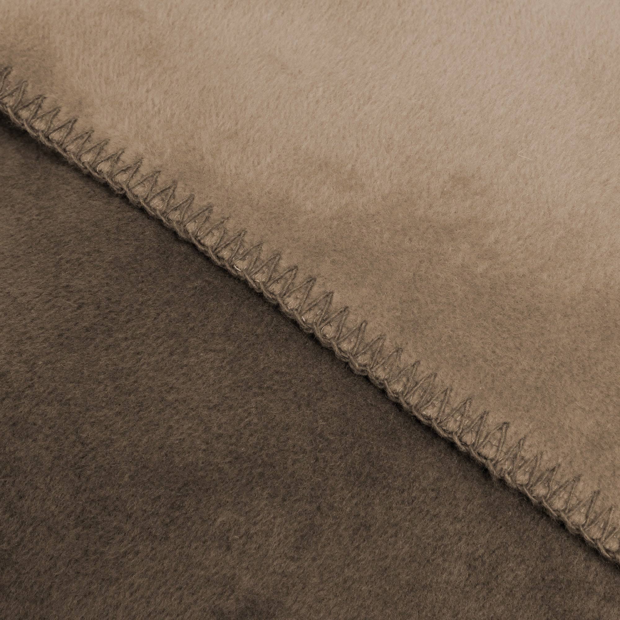 Ibena Sorrento Plush Reversible Blanket - King - Dark Taupe/SLLP8Z_BHYP Ibena Sorrento Plush Reversible Blanket - King - Dark Taupe/SLLP8Z_BHYP