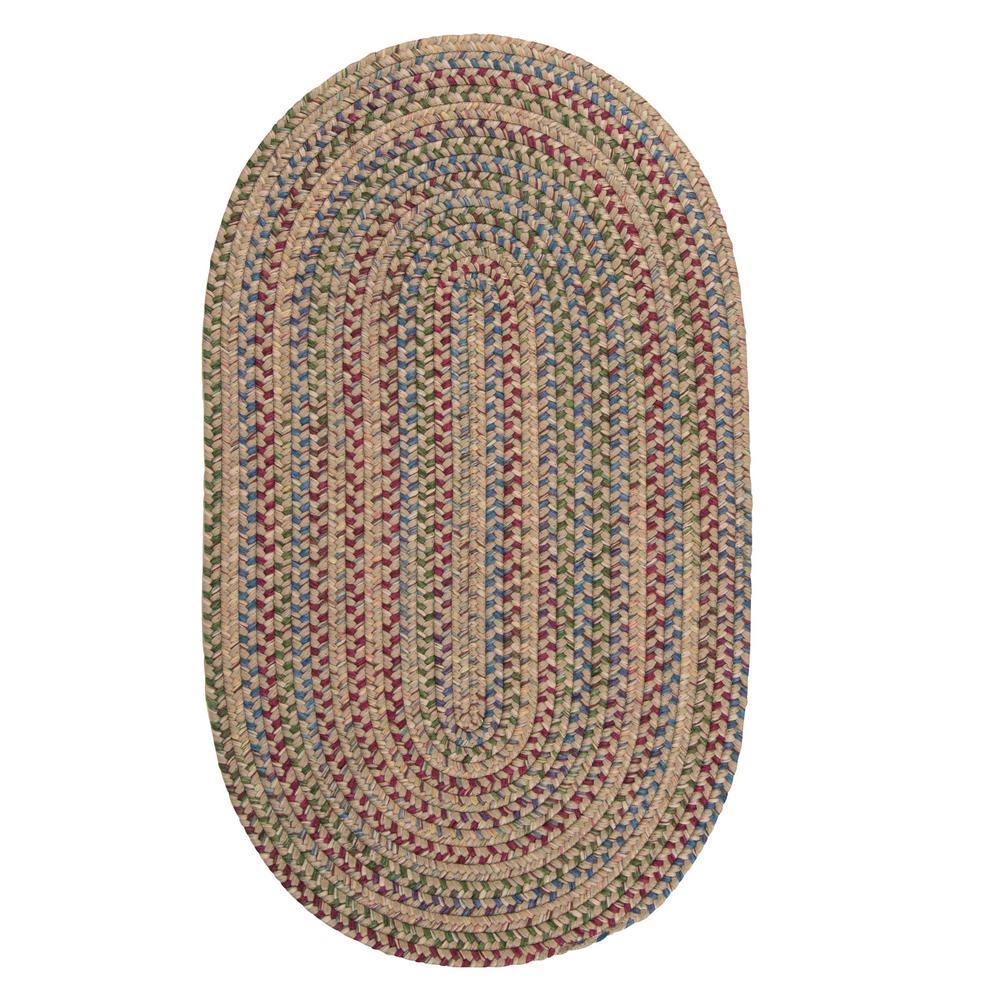 Colonial Mills Millwork Natural 8 ft. x 10 ft. Tweed Indoor Oval Area UBO0ID_LJO4 Colonial Mills Millwork Natural 8 ft. x 10 ft. Tweed Indoor Oval Area UBO0ID_LJO4