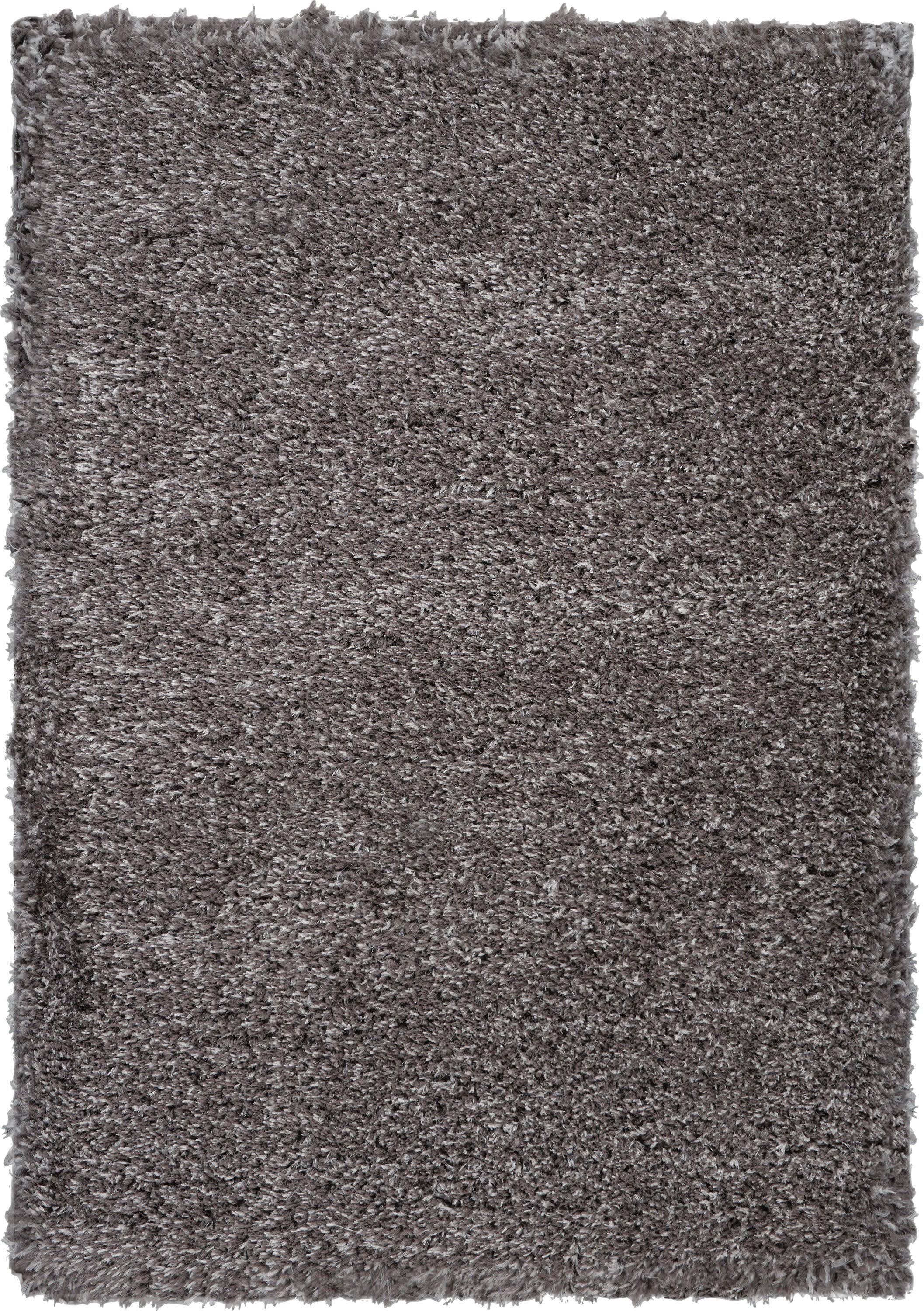 Nourison Luxe Shag LXS01 Charcoal Rug - 9 ft x 12 TSWKZB_7YOQ