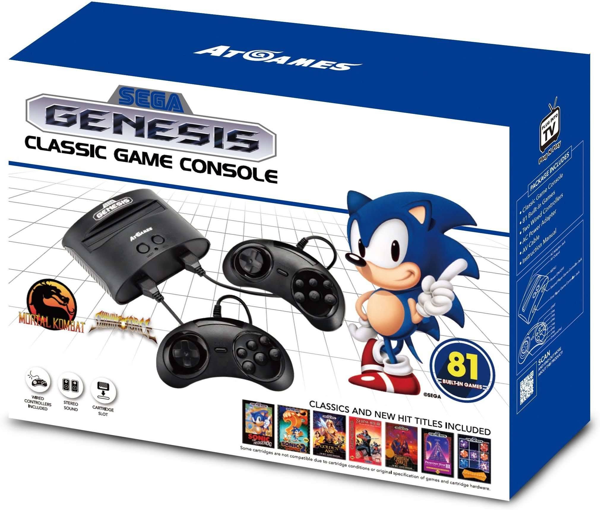 Sega Genesis Classic Game Console 2017 Version - 81 Built-in RGYJIC_ITYE Sega Genesis Classic Game Console 2017 Version - 81 Built-in RGYJIC_ITYE