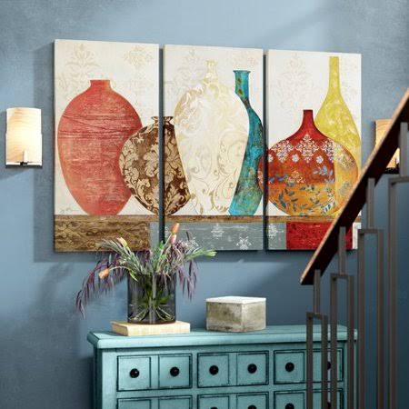 Bloomsbury Market 'Collection of Memories' Multi-Piece Image on Wrapped Canvas, FITNNE_GWMT Bloomsbury Market 'Collection of Memories' Multi-Piece Image on Wrapped Canvas, FITNNE_GWMT