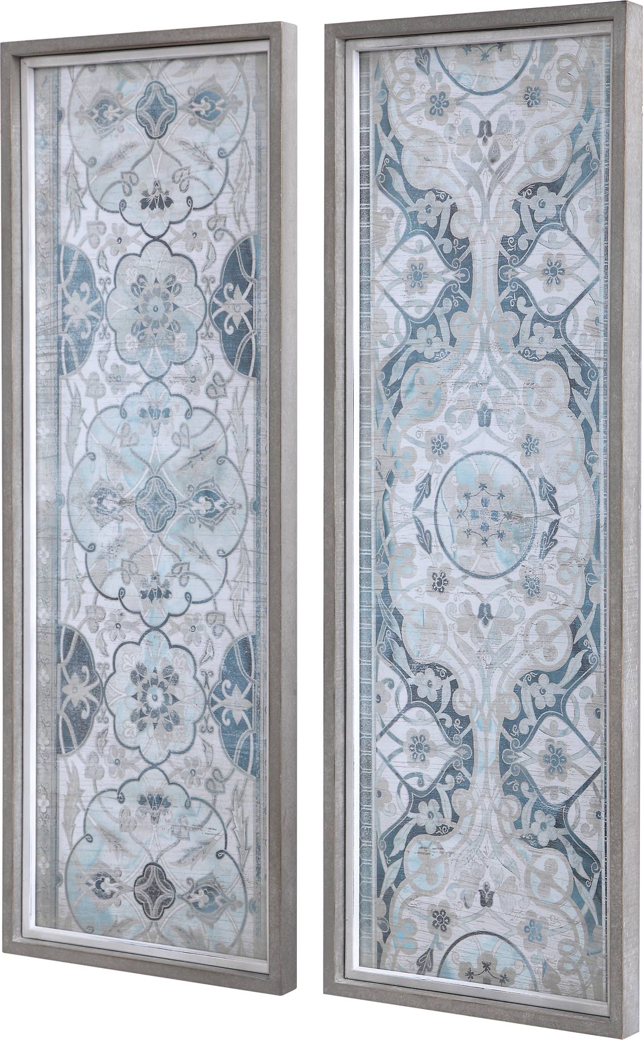 Uttermost - 51113 Vintage Persian Panels Framed Prints (Set of 2) ATUBSE_NSTS Uttermost - 51113 Vintage Persian Panels Framed Prints (Set of 2) ATUBSE_NSTS