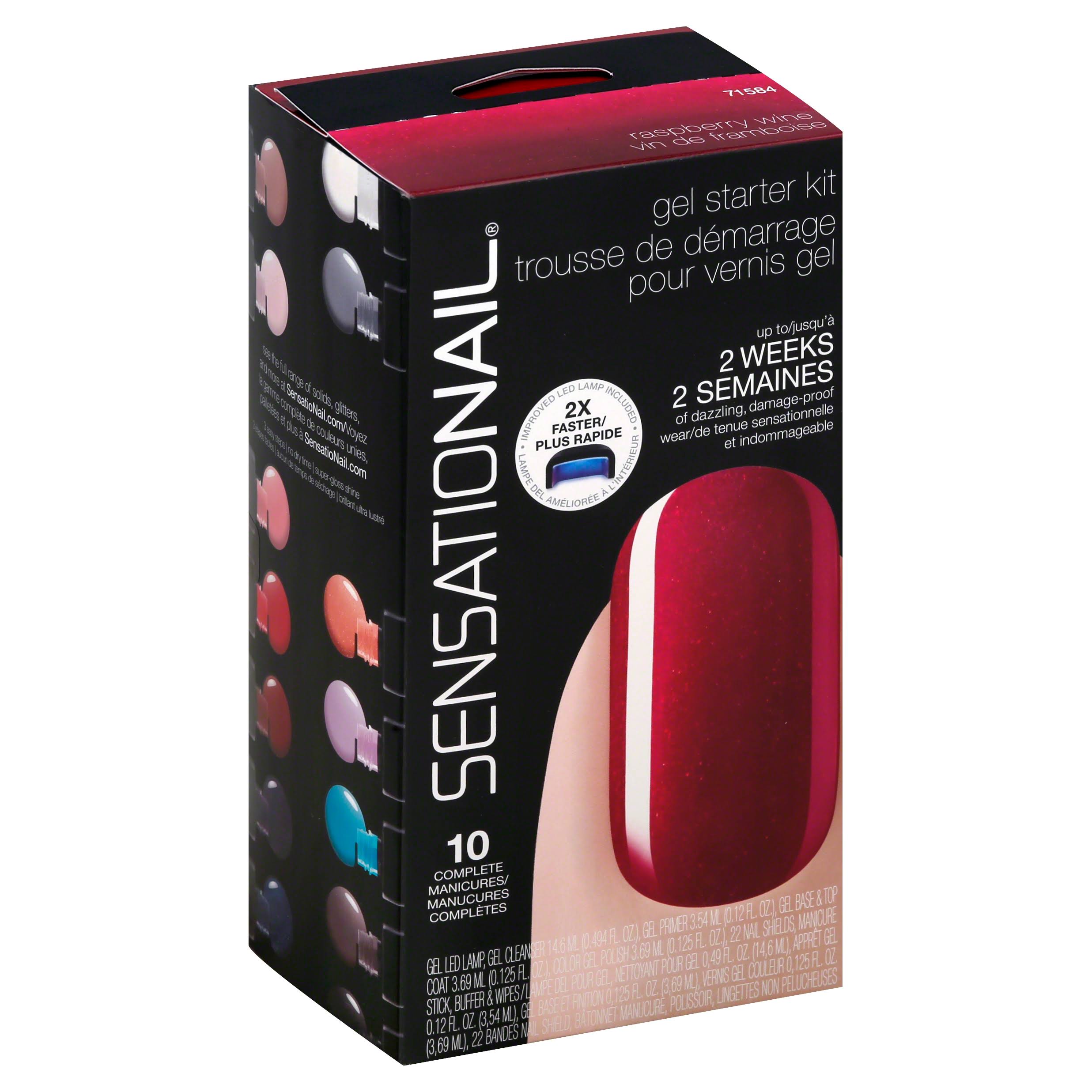 Sensationail Gel Polish Starter Kit, Raspberry MLODZS_G3AQ