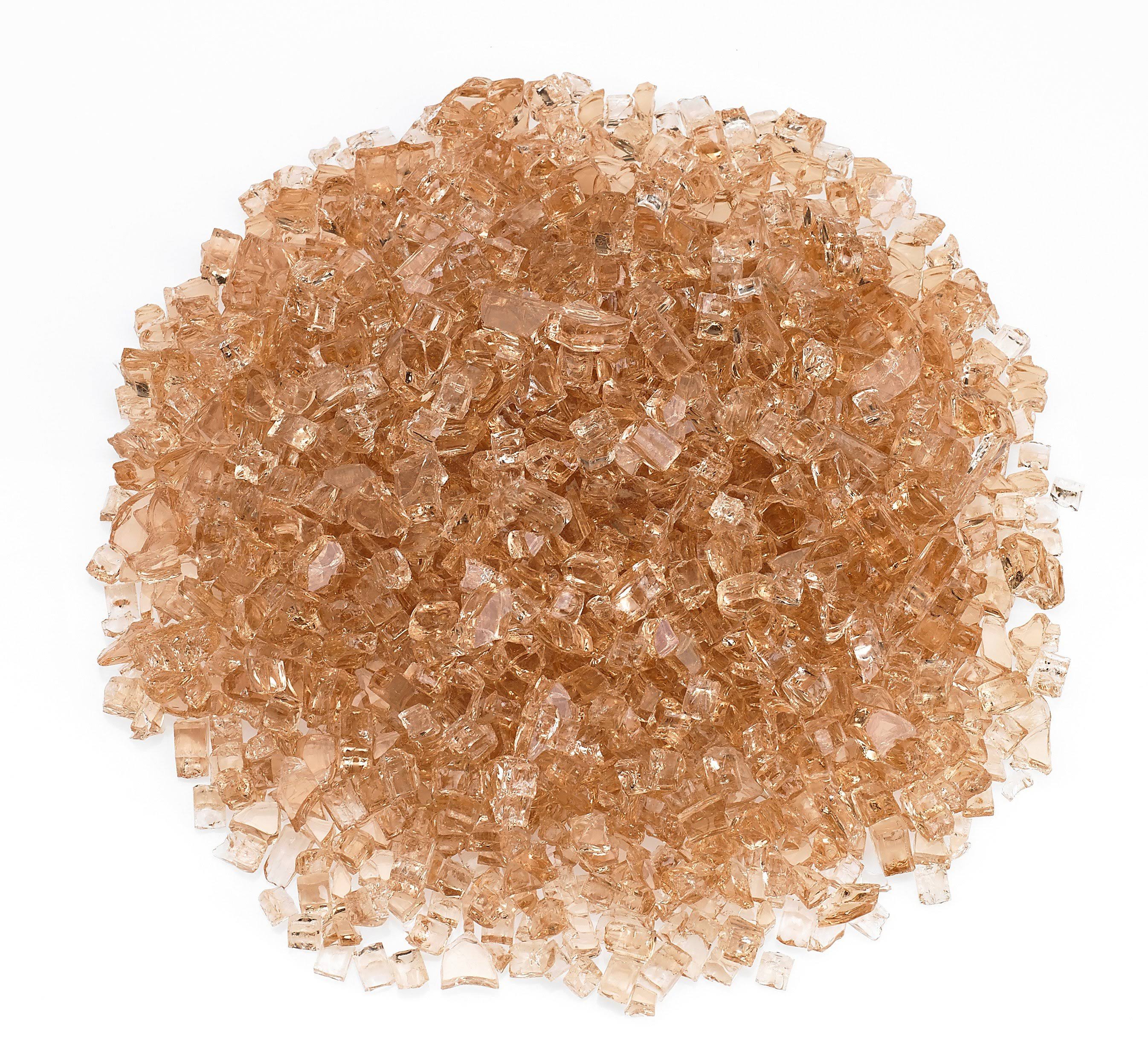 American Fireglass Fire Pit Glass - 10 lbs Champagne, Size 1/4 in. DJFRVJ_0YHC American Fireglass Fire Pit Glass - 10 lbs Champagne, Size 1/4 in. DJFRVJ_0YHC