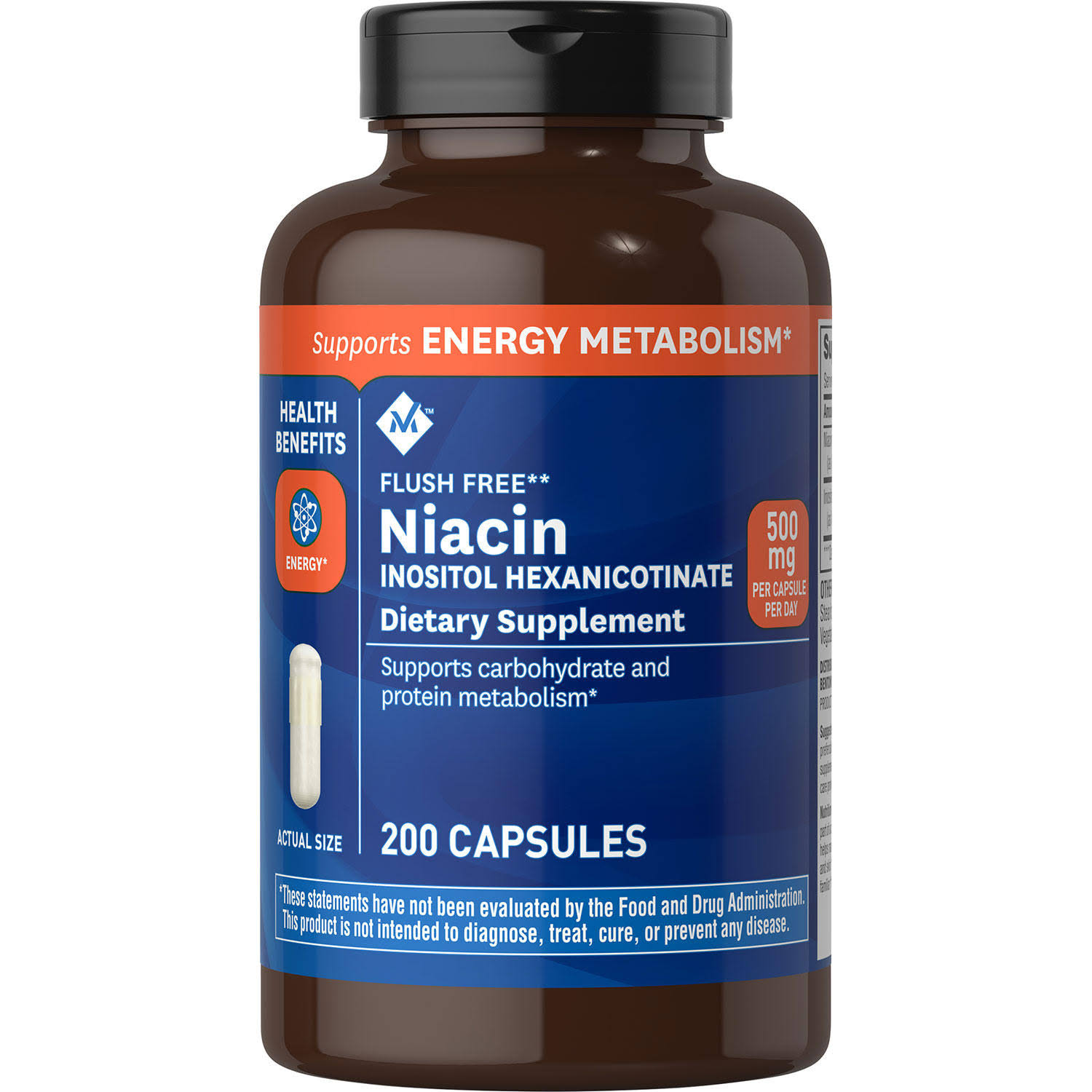 Member's Mark 500 mg Niacin Dietary Supplement (200 ct.) XGSU17_ORSP Member's Mark 500 mg Niacin Dietary Supplement (200 ct.) XGSU17_ORSP