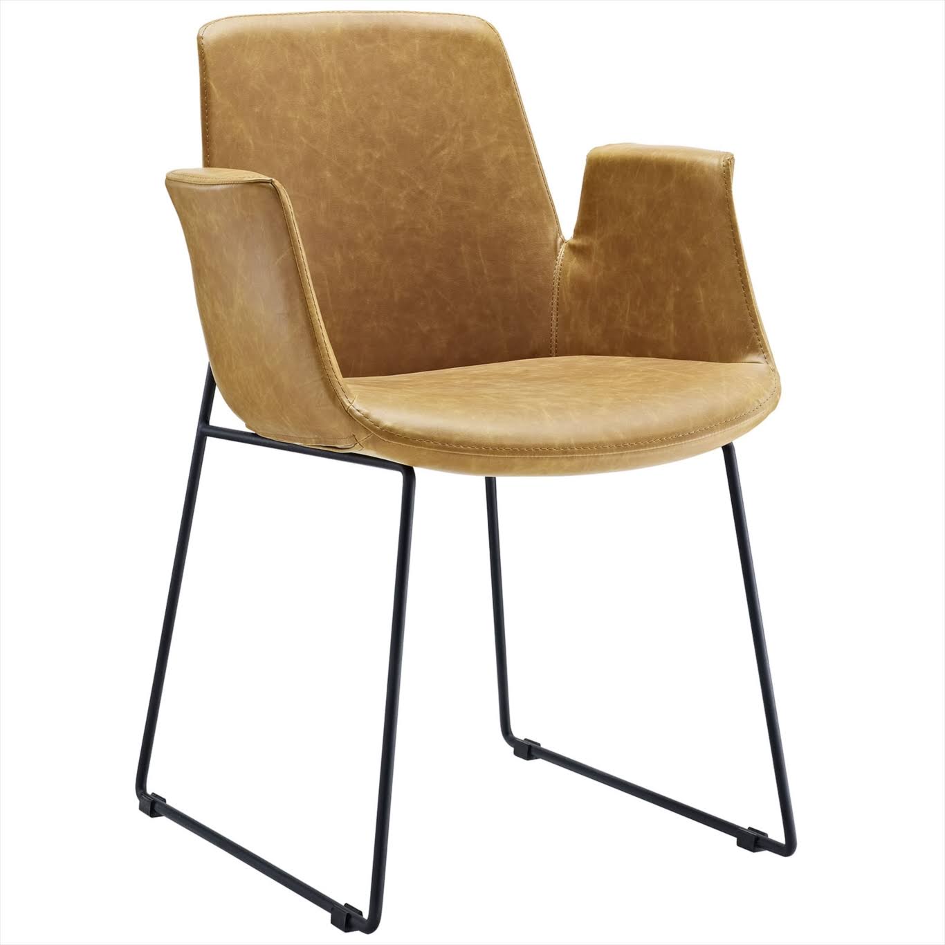 Modway Aloft Dining Armchair (Tan) KTH5L9_KCUI