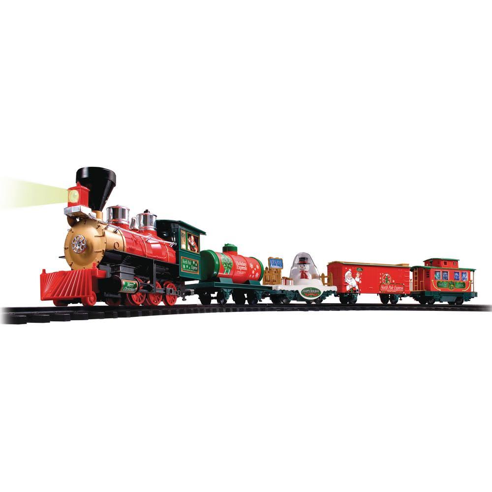 Eztec 37299 Christmas Train North Pole Express w/ Remote LLWHY3_OBPR Eztec 37299 Christmas Train North Pole Express w/ Remote LLWHY3_OBPR