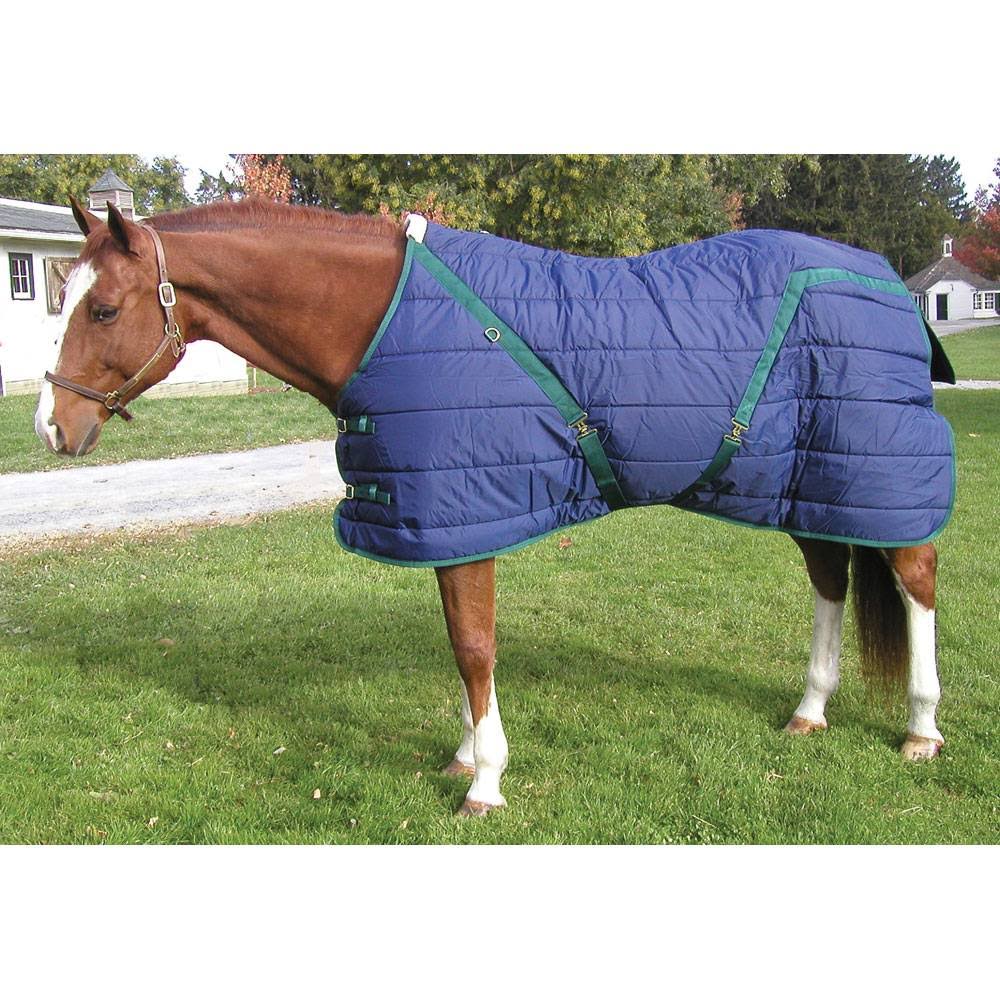 Snuggie Quilted Stable Blanket 72in Navy/LJNDWO_TLST Snuggie Quilted Stable Blanket 72in Navy/LJNDWO_TLST