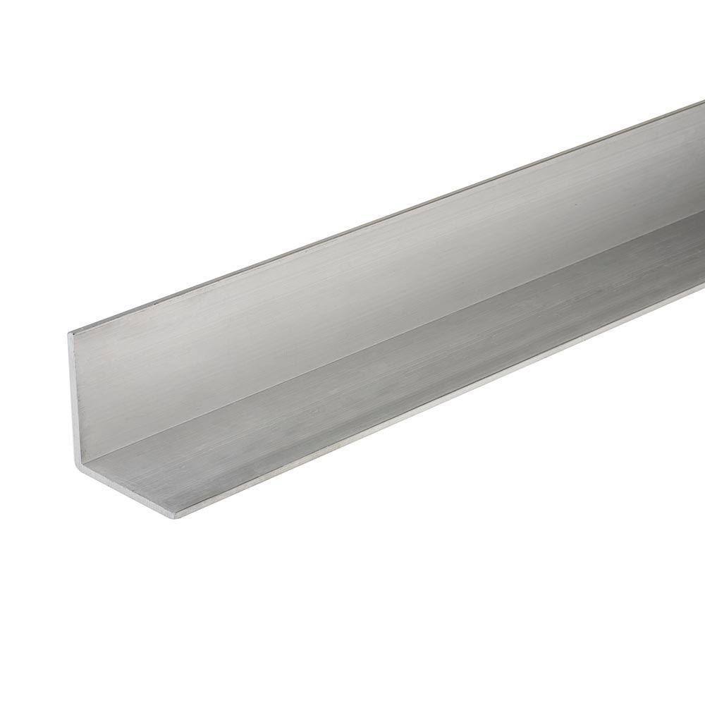 Everbilt 802637 2 in. x 96 in. Aluminum Angle with 0.125 PWXHXK_BIOY