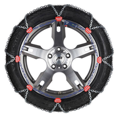 Pewag Snox Pro Self-Tensioning Snow Tire Chains - Diamond Pattern - Square Link - 1 Pair OH0EGR_1WF5