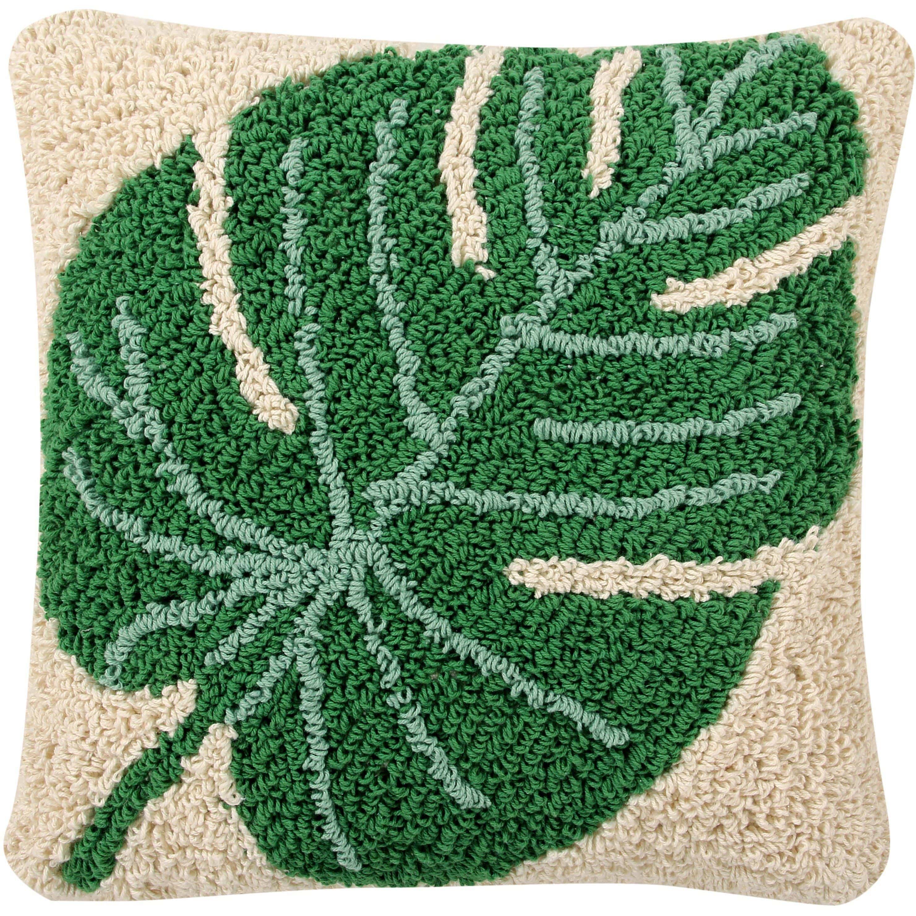 Lorena Canals Monstera Cushion | Handmade Washable Rugs DZFBIG_2K2K Lorena Canals Monstera Cushion | Handmade Washable Rugs DZFBIG_2K2K