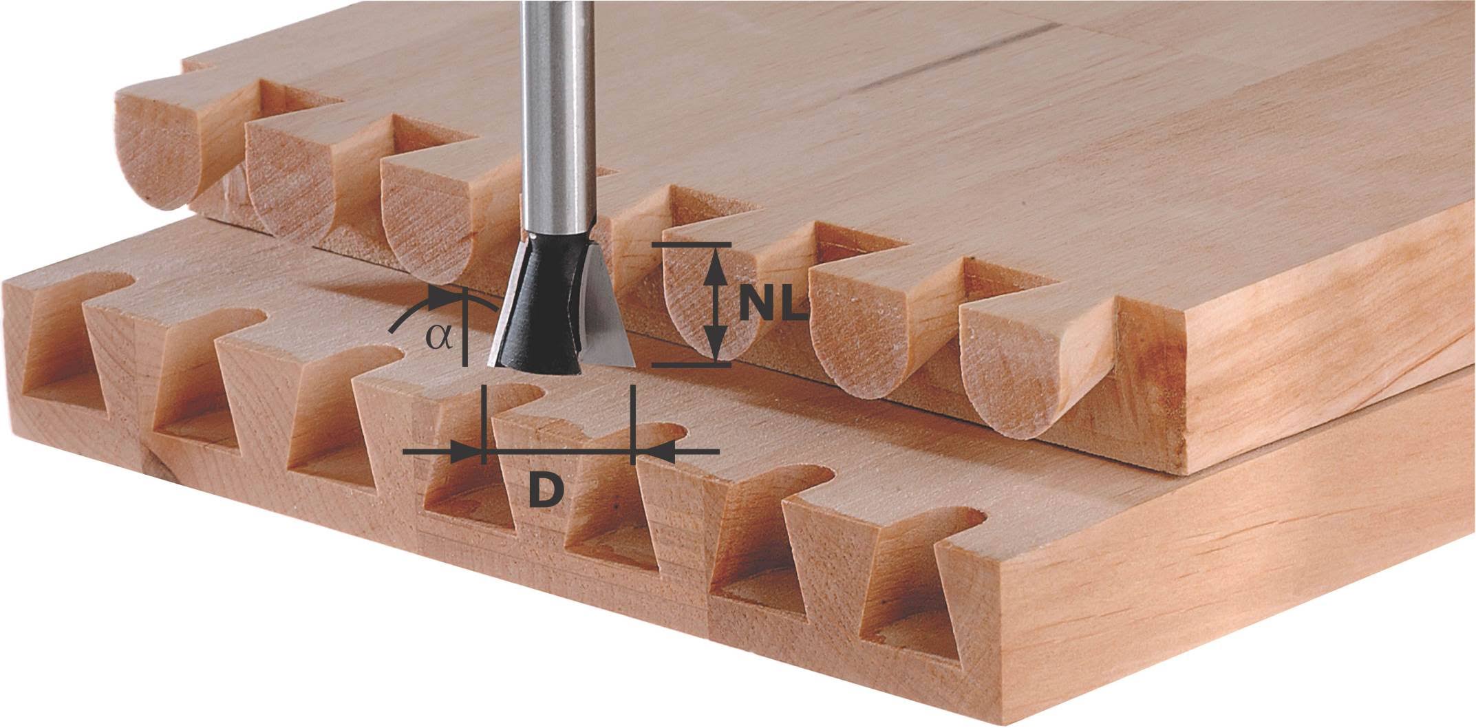 Festool 490992 14.3mm Dovetail Bit X6V4JQ_XJPO