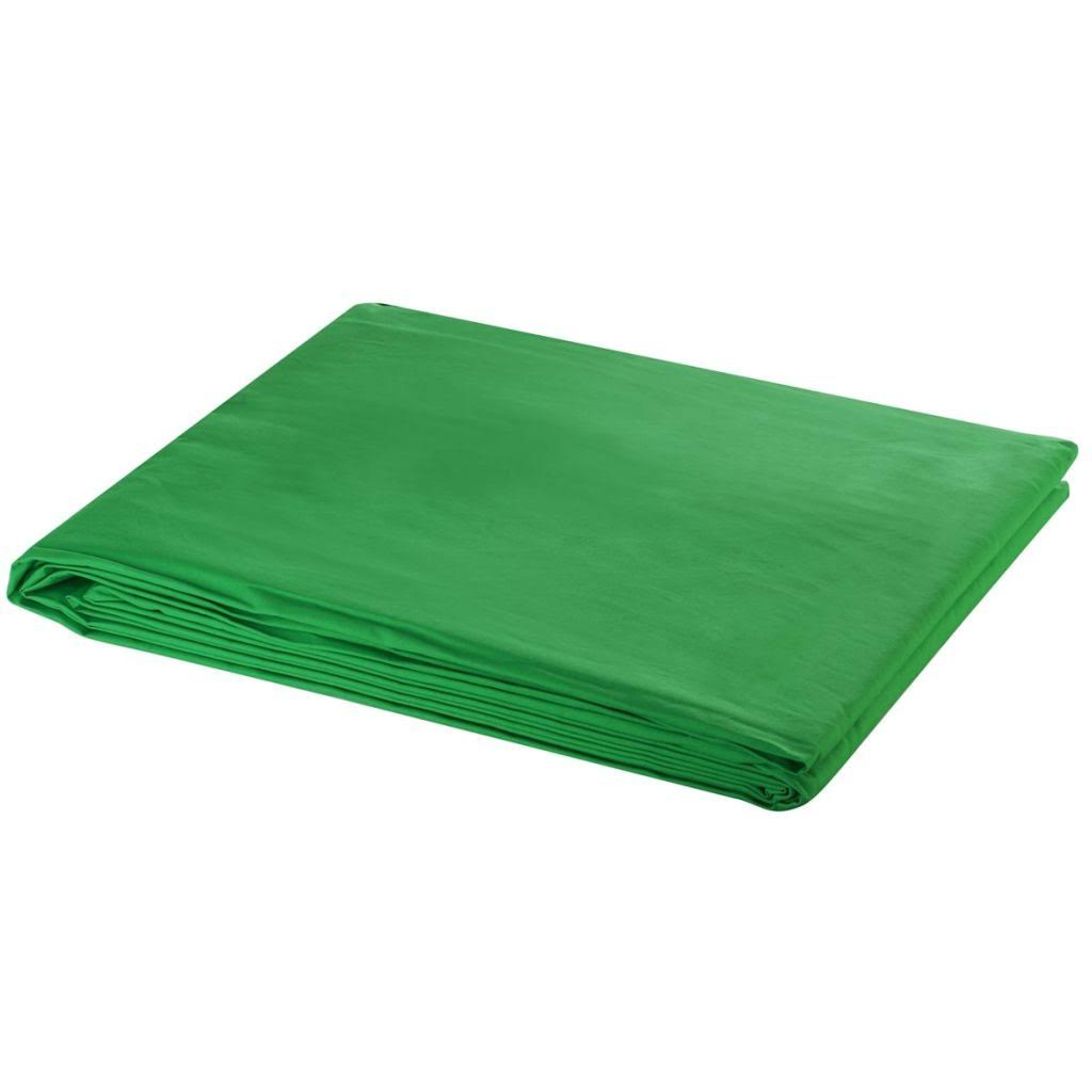 vidaXL Backdrop Cotton Green 20 x 10 Feet Chroma 7Z2WUA_GTVL vidaXL Backdrop Cotton Green 20 x 10 Feet Chroma 7Z2WUA_GTVL