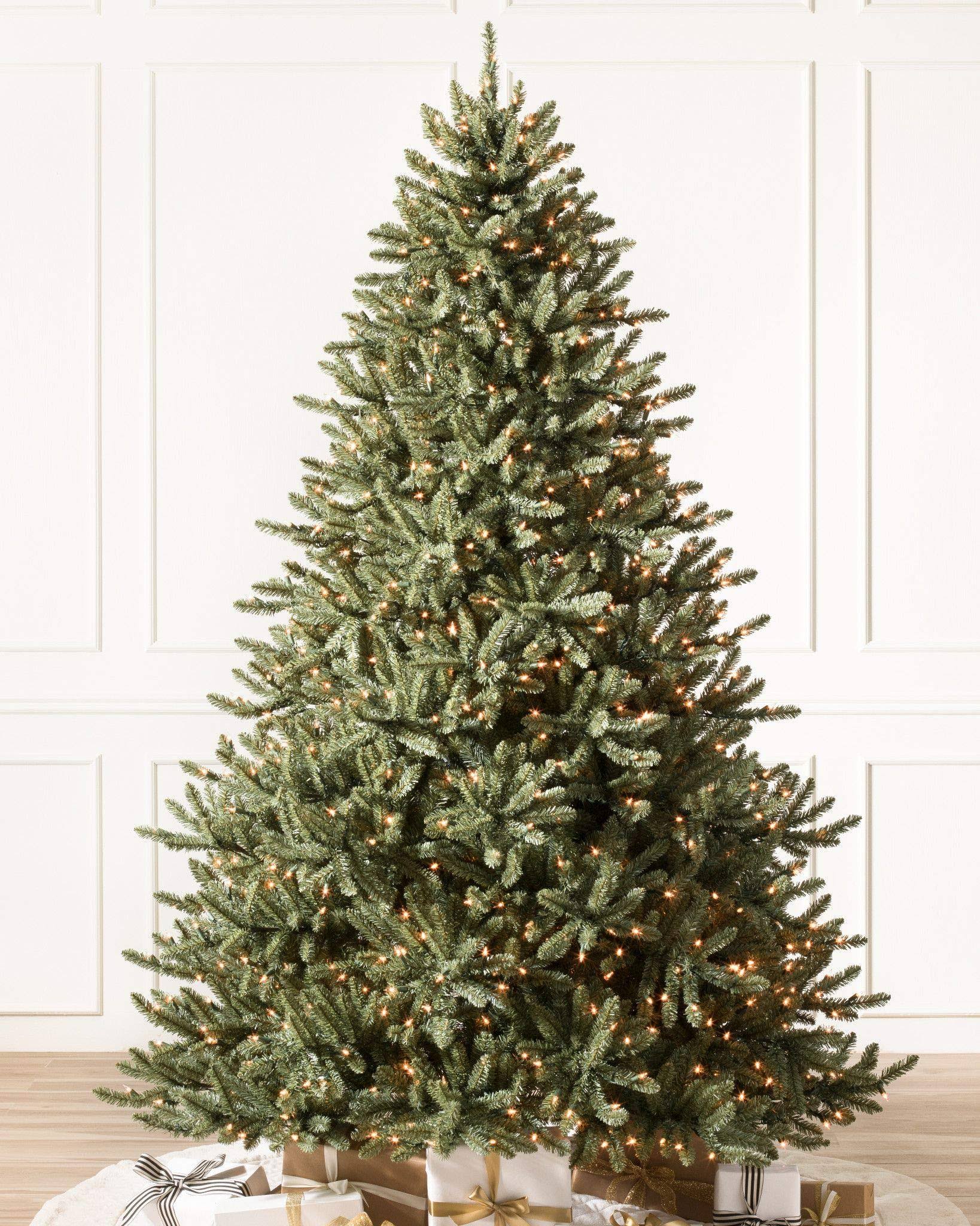 Balsam Hill 4.5ft Premium Pre-Lit Artificial Christmas Tree Classic Blue Spruce with Clear Incandescent Lights, Storage Bag, QPHAMC_GUK4 Balsam Hill 4.5ft Premium Pre-Lit Artificial Christmas Tree Classic Blue Spruce with Clear Incandescent Lights, Storage Bag, QPHAMC_GUK4