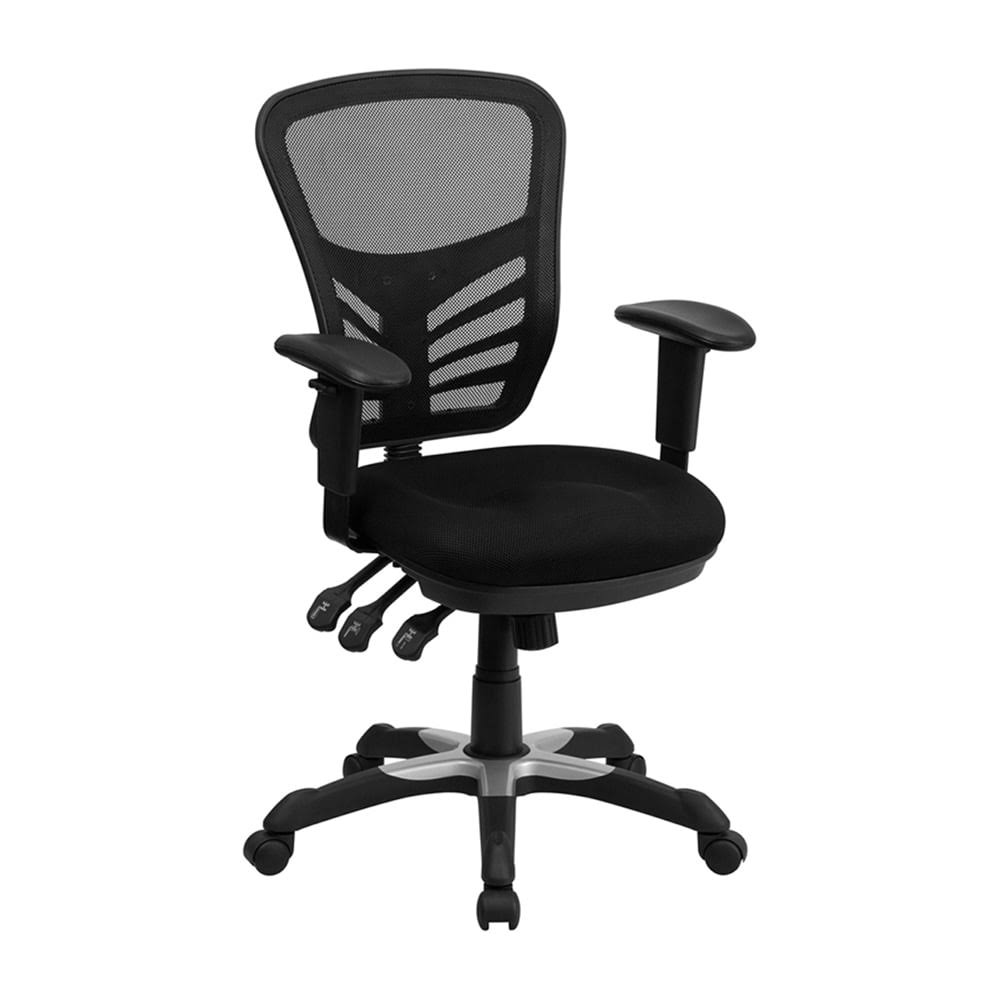 Offex Mid-Back Mesh Desk Chair, 6MGSBK_TVHI Offex Mid-Back Mesh Desk Chair, 6MGSBK_TVHI