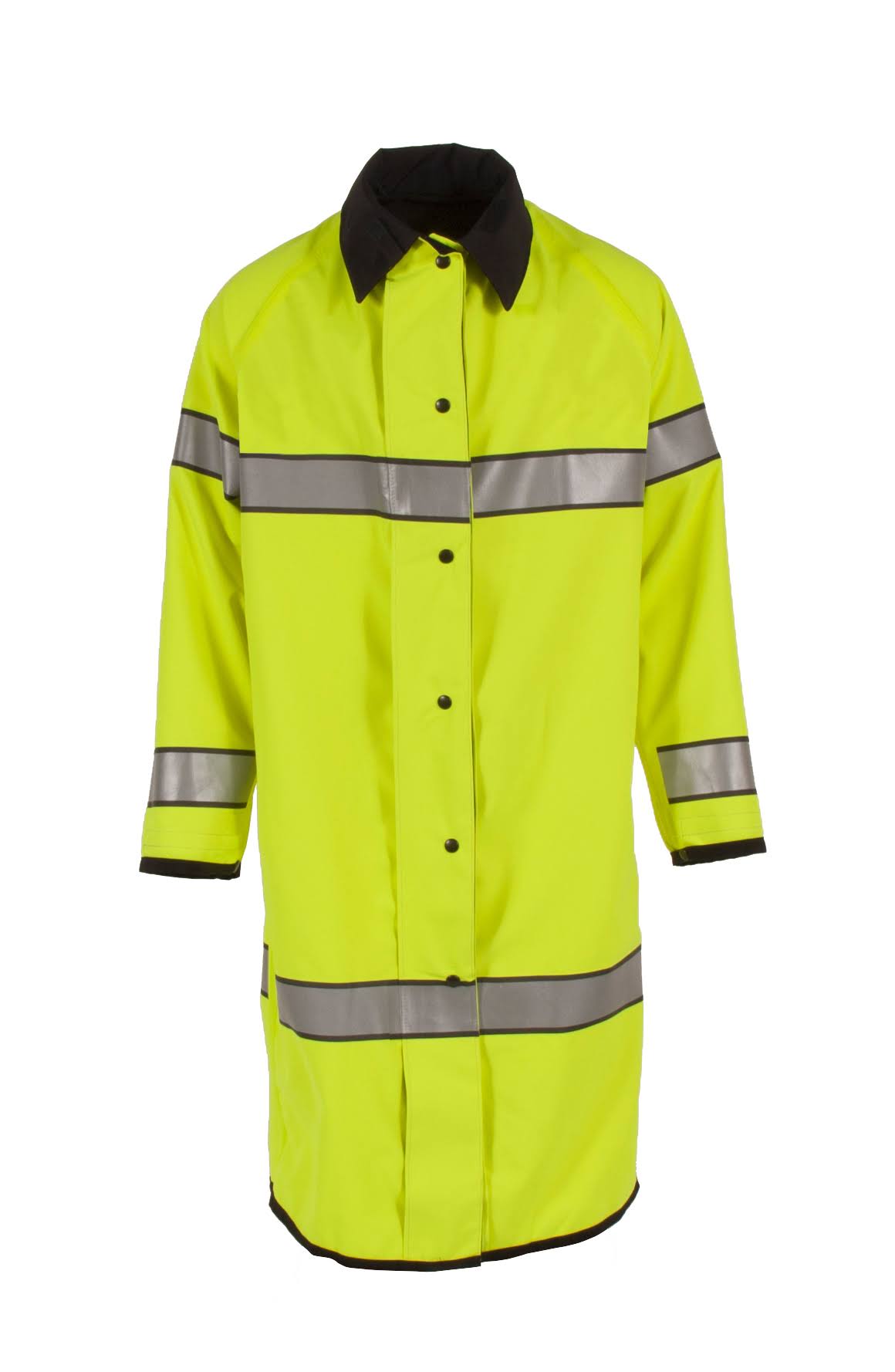 Neese UN5010-33-1-LBK High Visibility Police Reversible Raincoat ZVFQEK_VKEE